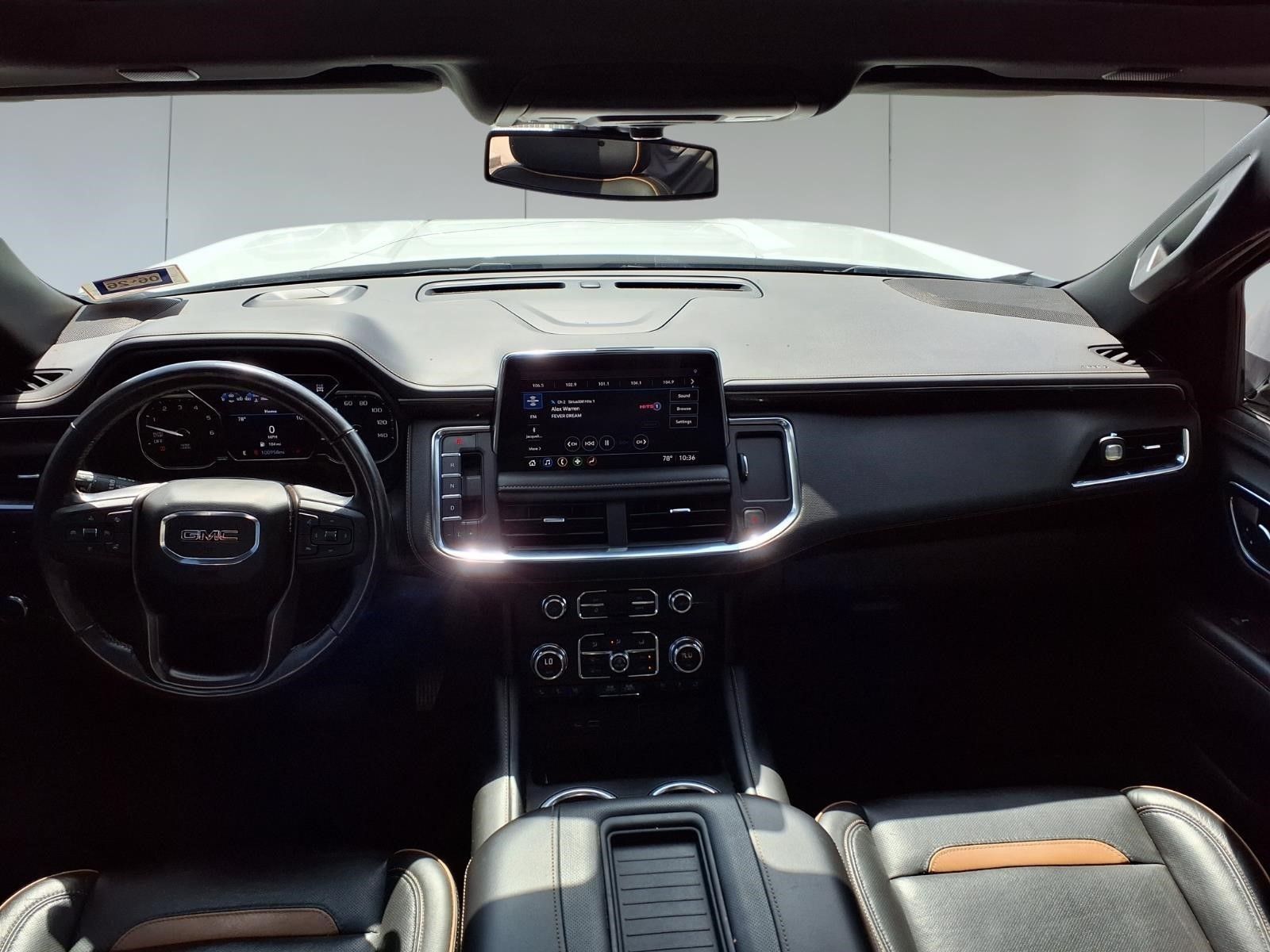 2021 GMC Yukon XL AT4 White at Classic Chevrolet Galveston