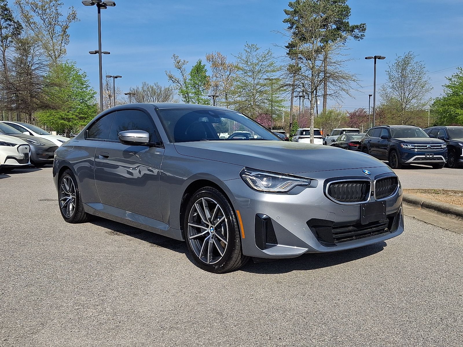 Gray Metallic 2025 BMW 2 Series 230i Coupe xDrive Coupe All-Wheel Drive 8-Speed Automatic