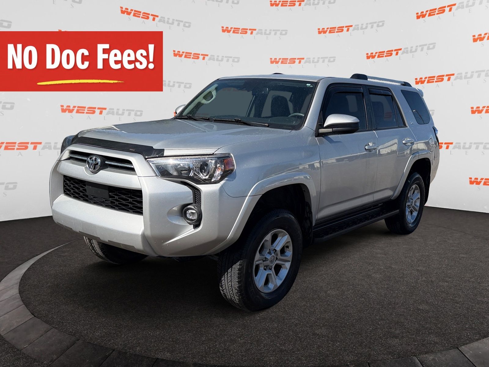 Classic Silver Metallic 2023 Toyota 4Runner SUV / Crossover Four-Wheel Drive 5-Speed Automatic