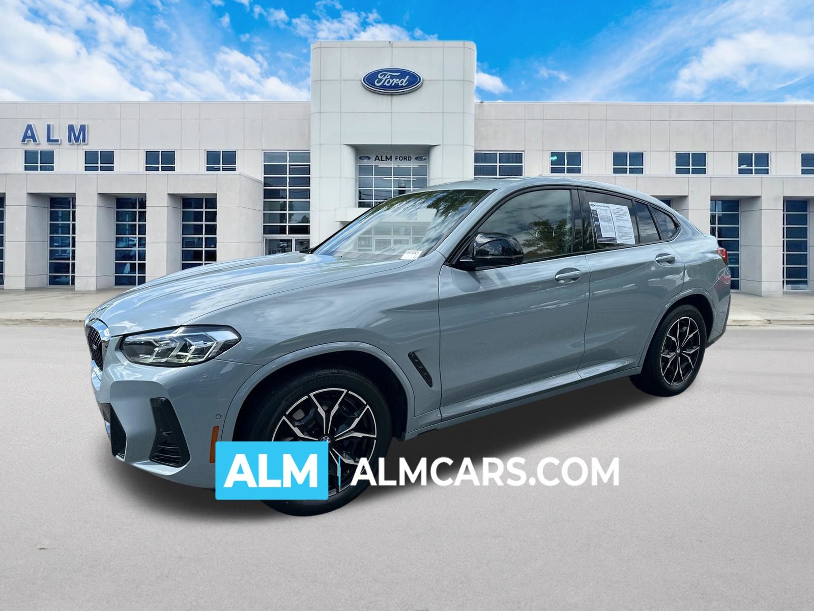 Gray Metallic 2024 BMW X4 SUV / Crossover All-Wheel Drive 8-Speed Automatic