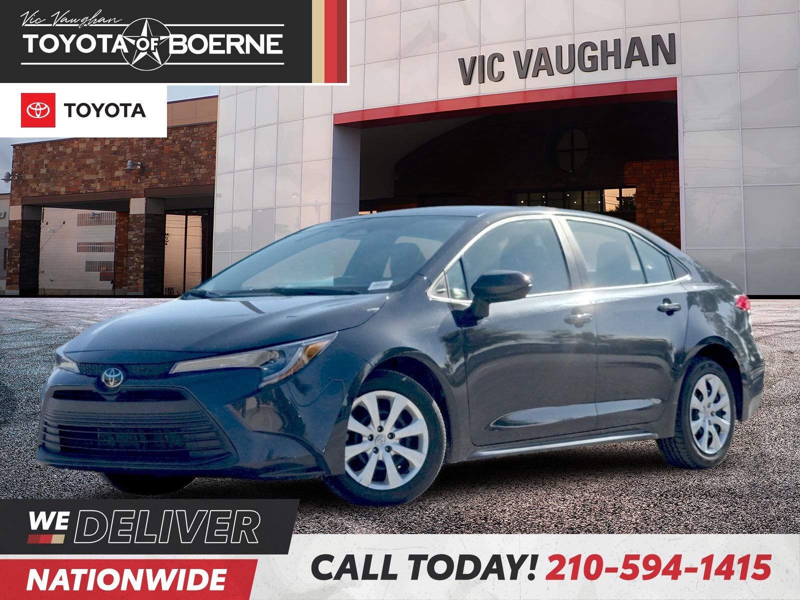 Underground 2024 Toyota Corolla Sedan Front-Wheel Drive Continuously Variable Transmission