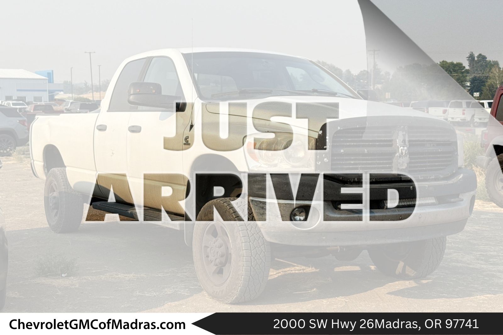 Bright White Clearcoat 2009 Dodge RAM 2500 Pickup Truck Four-Wheel Drive 6-Speed Automatic