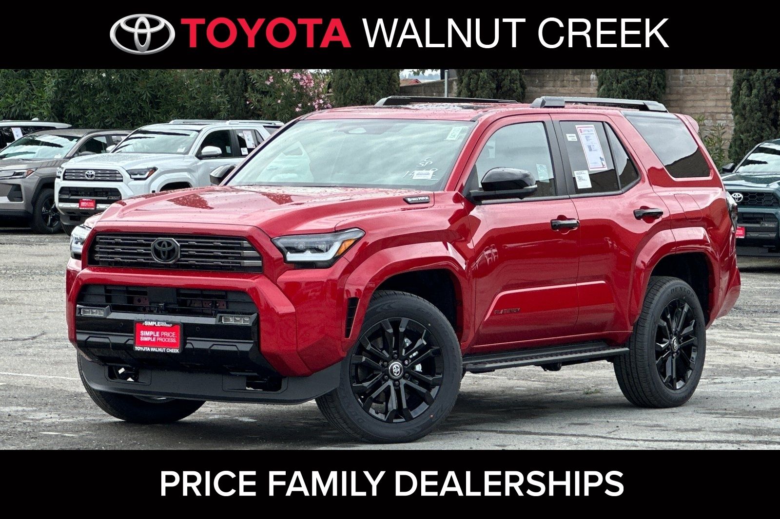 Red 2026 Toyota 4Runner SUV / Crossover 8-Speed Automatic