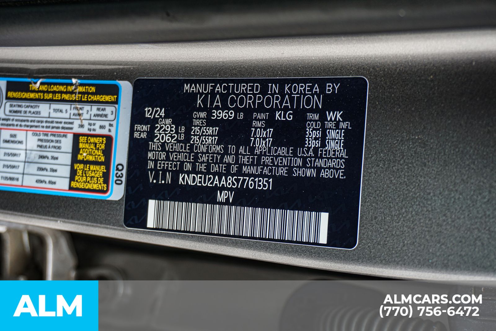 Used 2025 Gray Kia S image 61