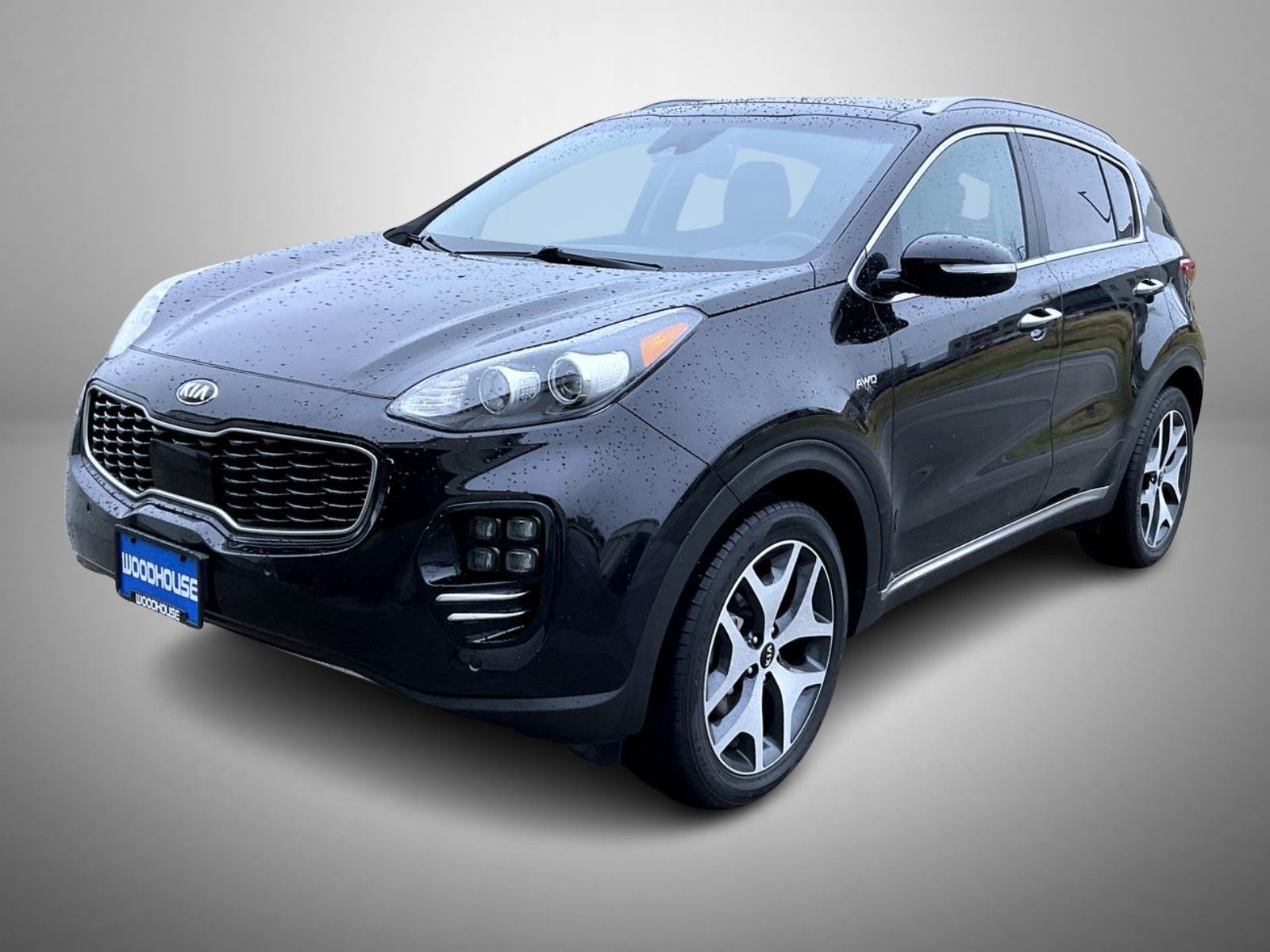 Black Cherry 2017 Kia Sportage SX Turbo AWD SUV / Crossover All-Wheel Drive 6-Speed Automatic