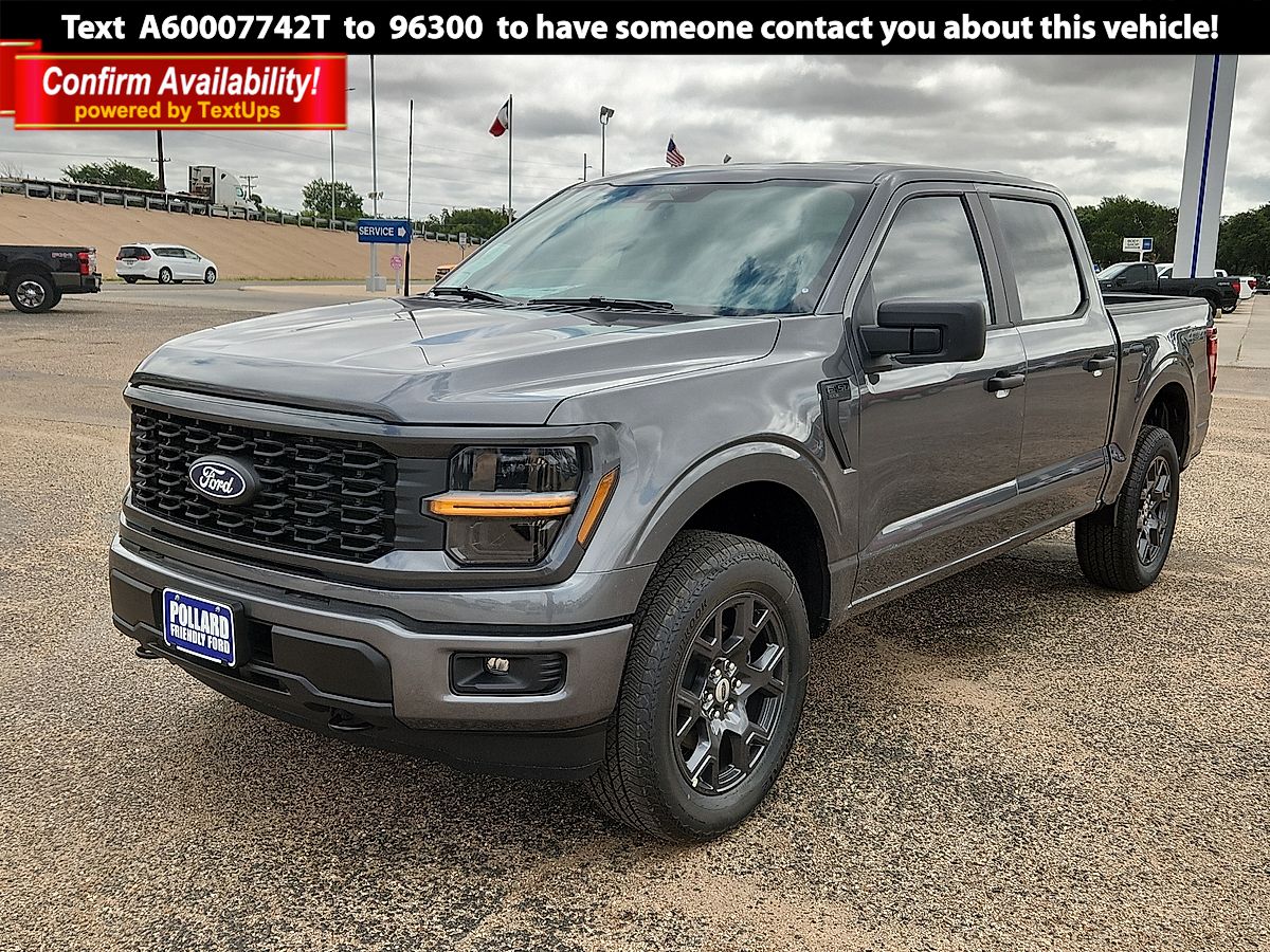 Carbonized Gray Metallic 2026 Ford F-150 Pickup Truck Four-Wheel Drive Automatic