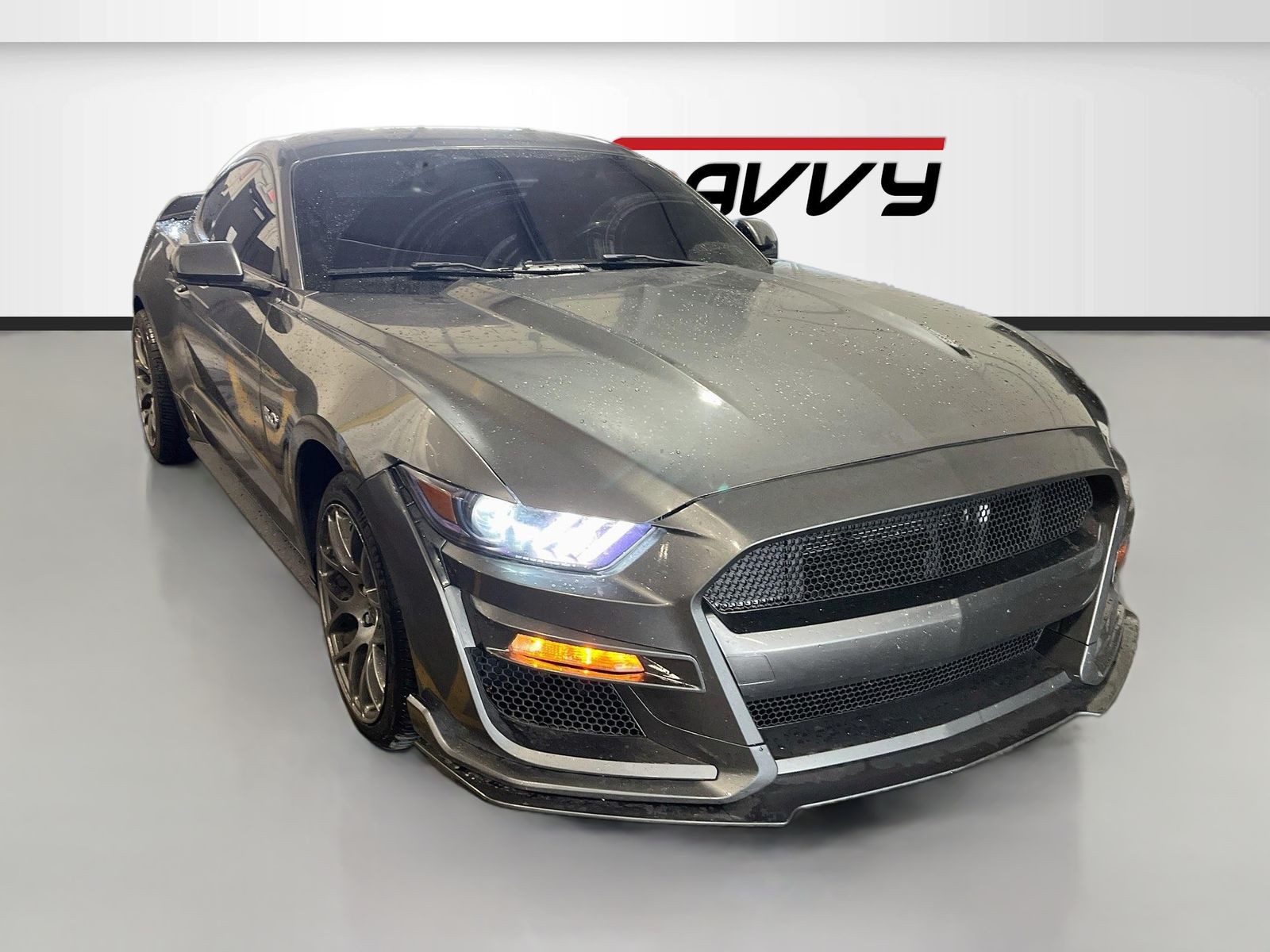 Gray (Magnetic) 2016 Ford Mustang Coupe Rear-Wheel Drive 6-Speed Automatic