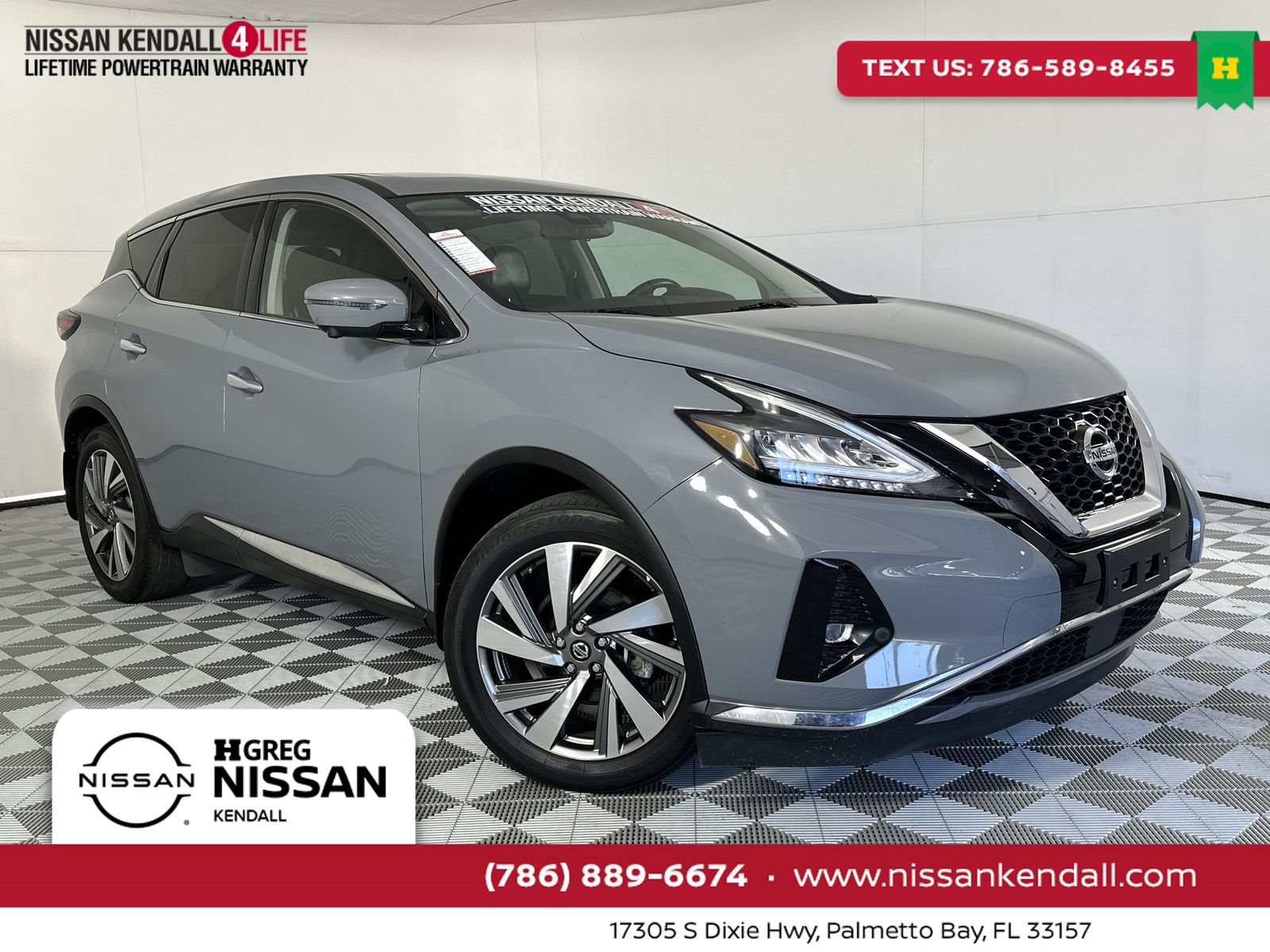 Boulder Gray Pearl 2021 Nissan Murano SL AWD SUV / Crossover All-Wheel Drive Continuously Variable Transmission