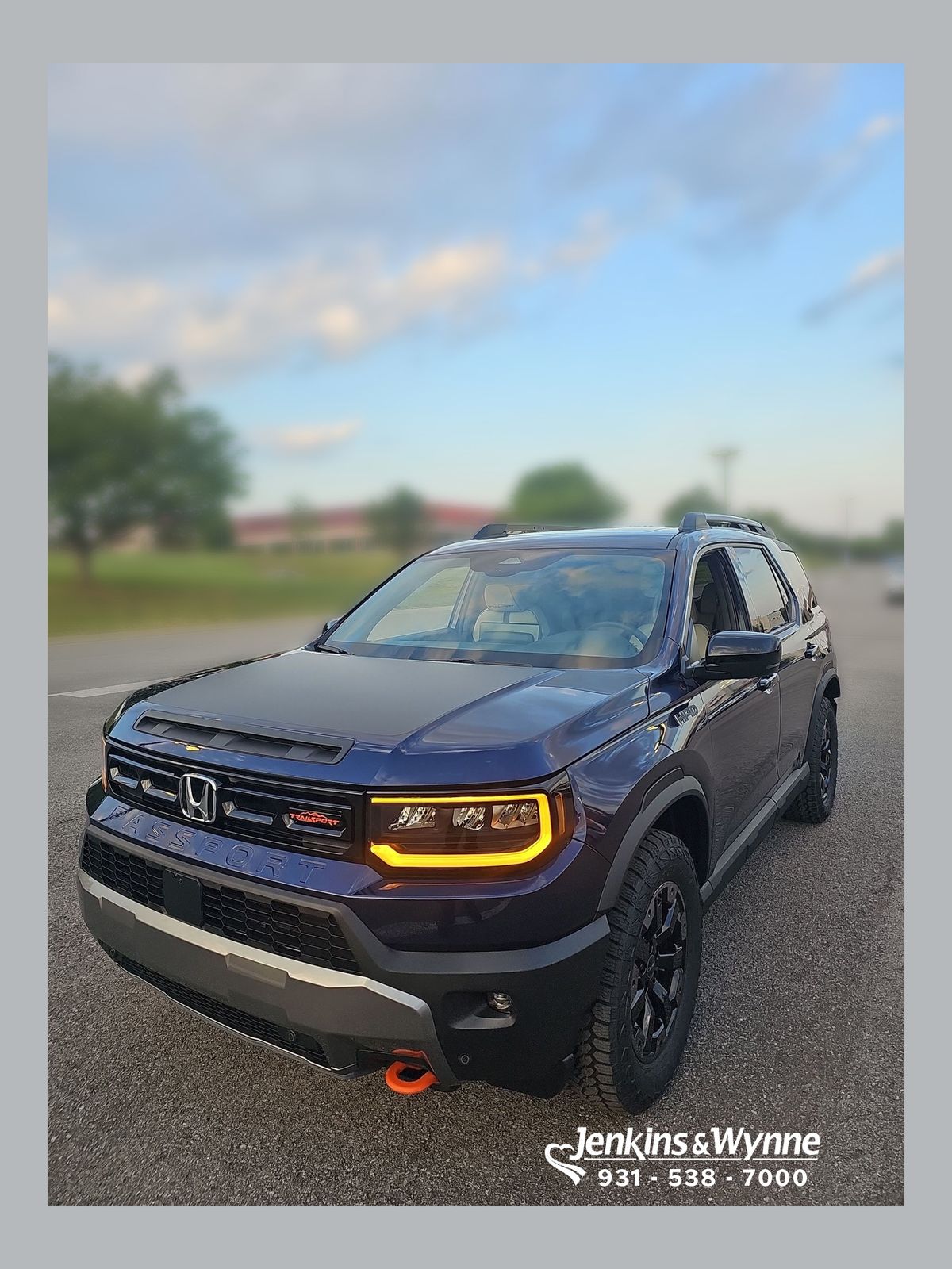 Black (Obsidian Blue Pearl) 2026 Honda Passport SUV / Crossover All-Wheel Drive Automatic