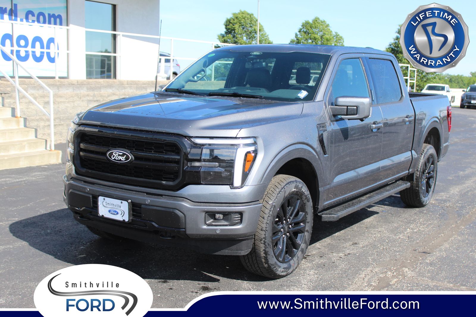 Carbonized Gray Metallic 2026 Ford F-150 Pickup Truck Four-Wheel Drive Automatic