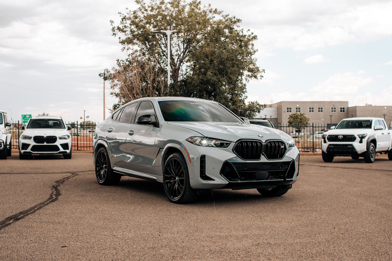 Brooklyn Gray Metallic 2024 BMW X6 M60i xDrive AWD SUV / Crossover All-Wheel Drive 8-Speed Automatic