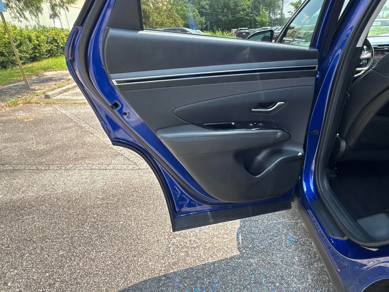 Used 2023 Blue Hyundai Limited image 22