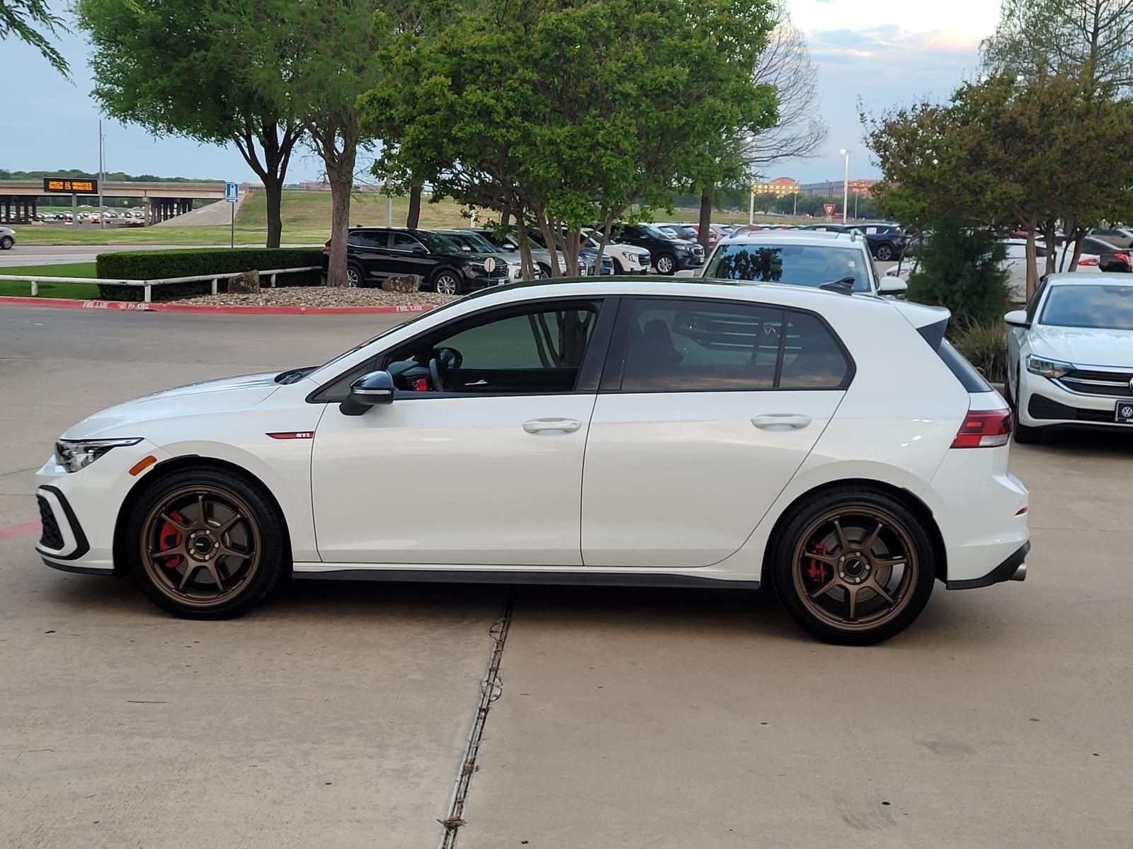used 2024 Volkswagen Golf GTI car, priced at $27,990