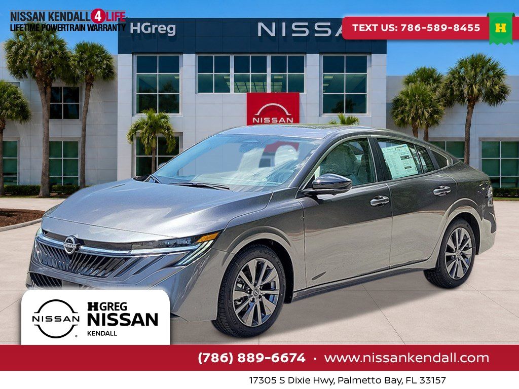 Gray (Gun Metallic) 2026 Nissan Sentra Sedan Front-Wheel Drive Continuously Variable Transmission