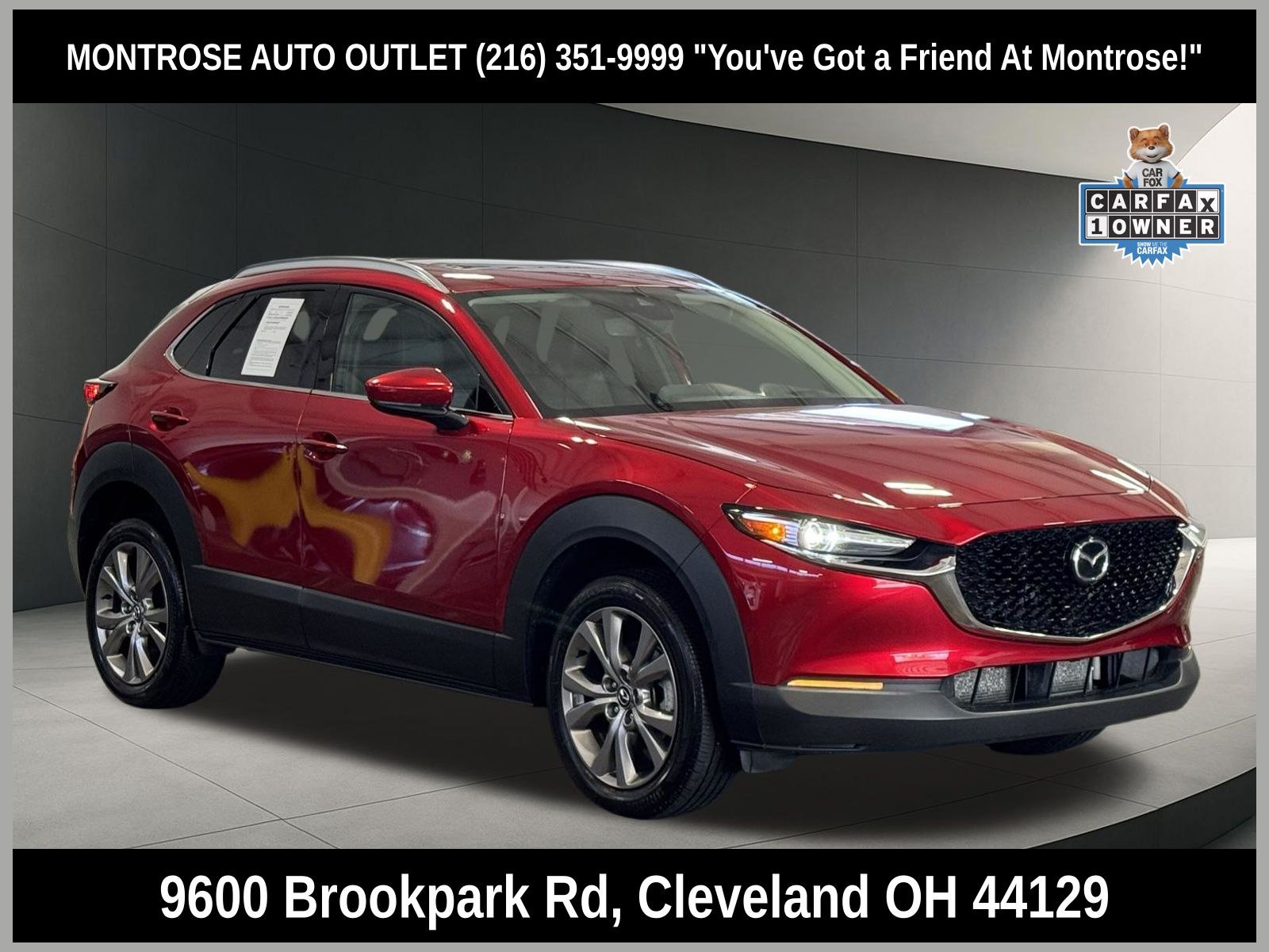 Red Crystal 2022 Mazda CX-30 2.5 S Premium AWD SUV / Crossover All-Wheel Drive 6-Speed Automatic