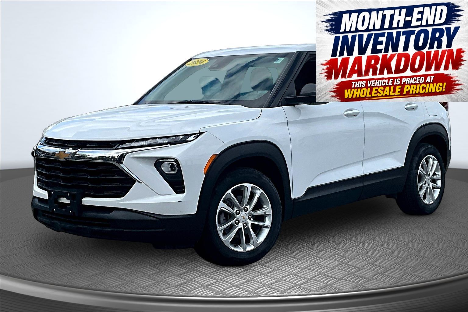 Summit White 2024 Chevrolet Trailblazer SUV / Crossover Front-Wheel Drive Continuously Variable Transmission