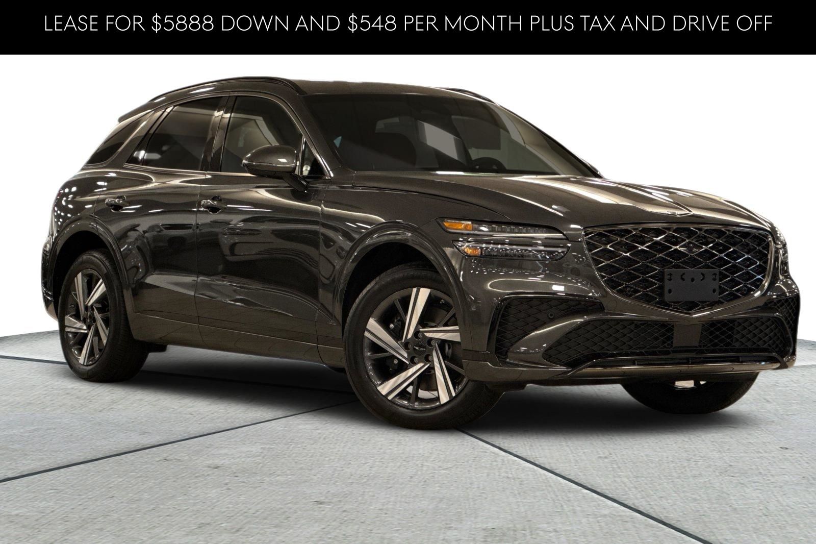 Gray 2026 Genesis GV70 3.5T Sport Advanced AWD SUV / Crossover All-Wheel Drive 8-Speed Automatic