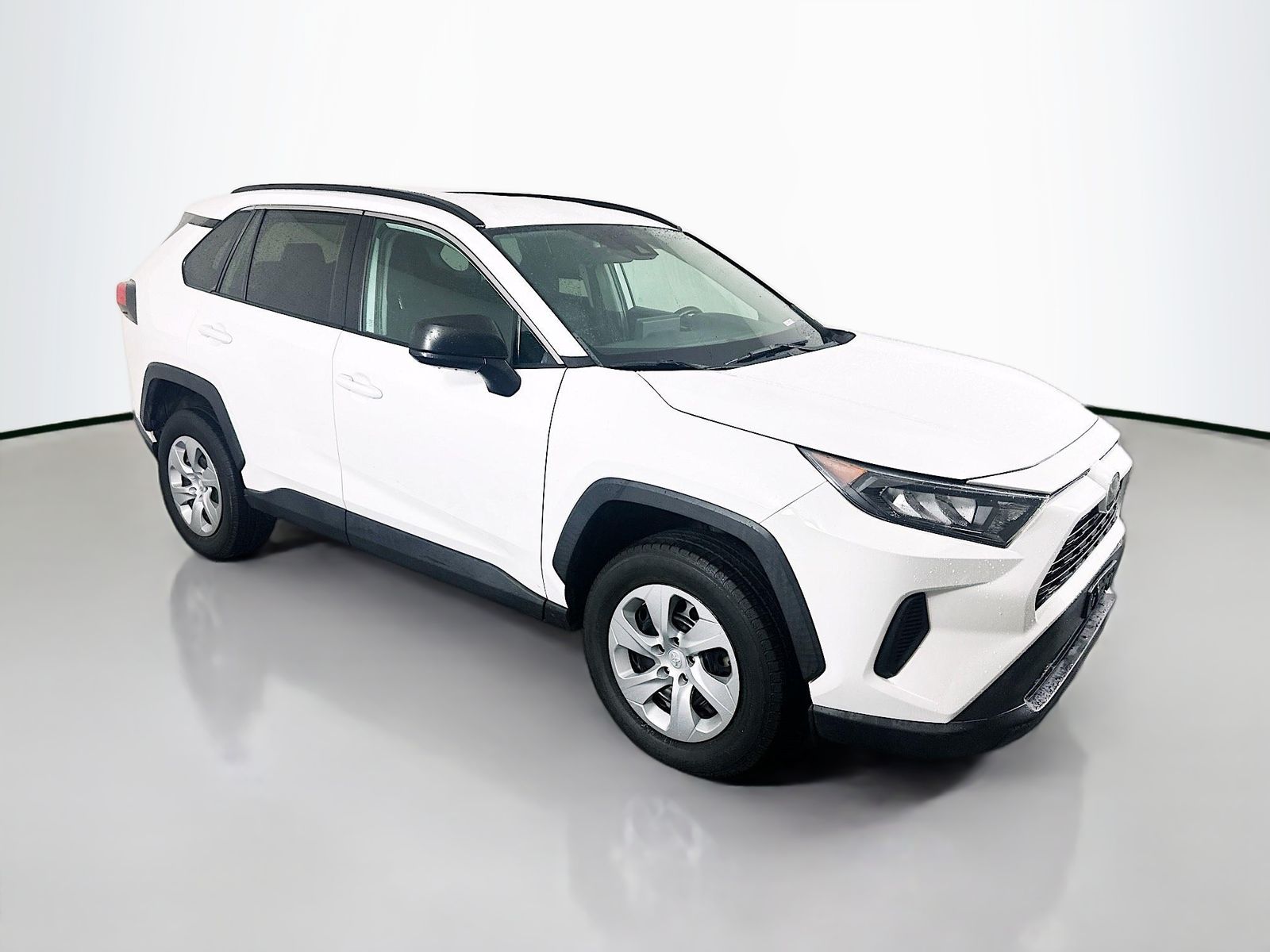 Super White 2021 Toyota RAV4 SUV / Crossover All-Wheel Drive 8-Speed Automatic