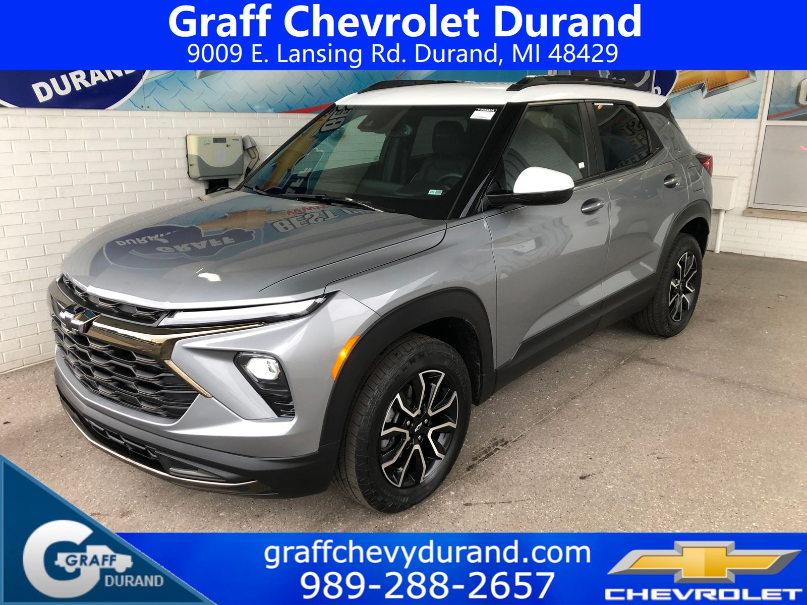 Sterling Gray Metallic 2025 Chevrolet Trailblazer SUV / Crossover Four-Wheel Drive 9-Speed Automatic