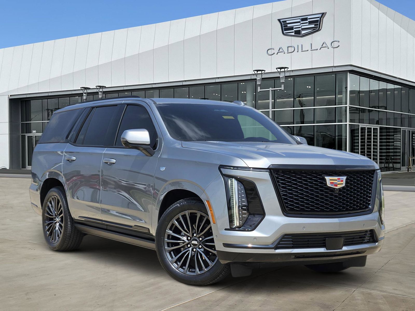 Argent Silver Metallic 2026 Cadillac Escalade Platinum Sport 4WD SUV / Crossover Four-Wheel Drive
