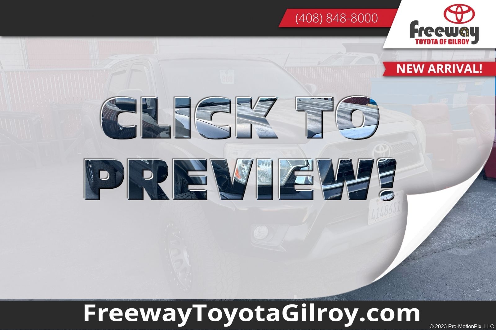 2015 Toyota Tacoma Double Cab V6 PreRunner