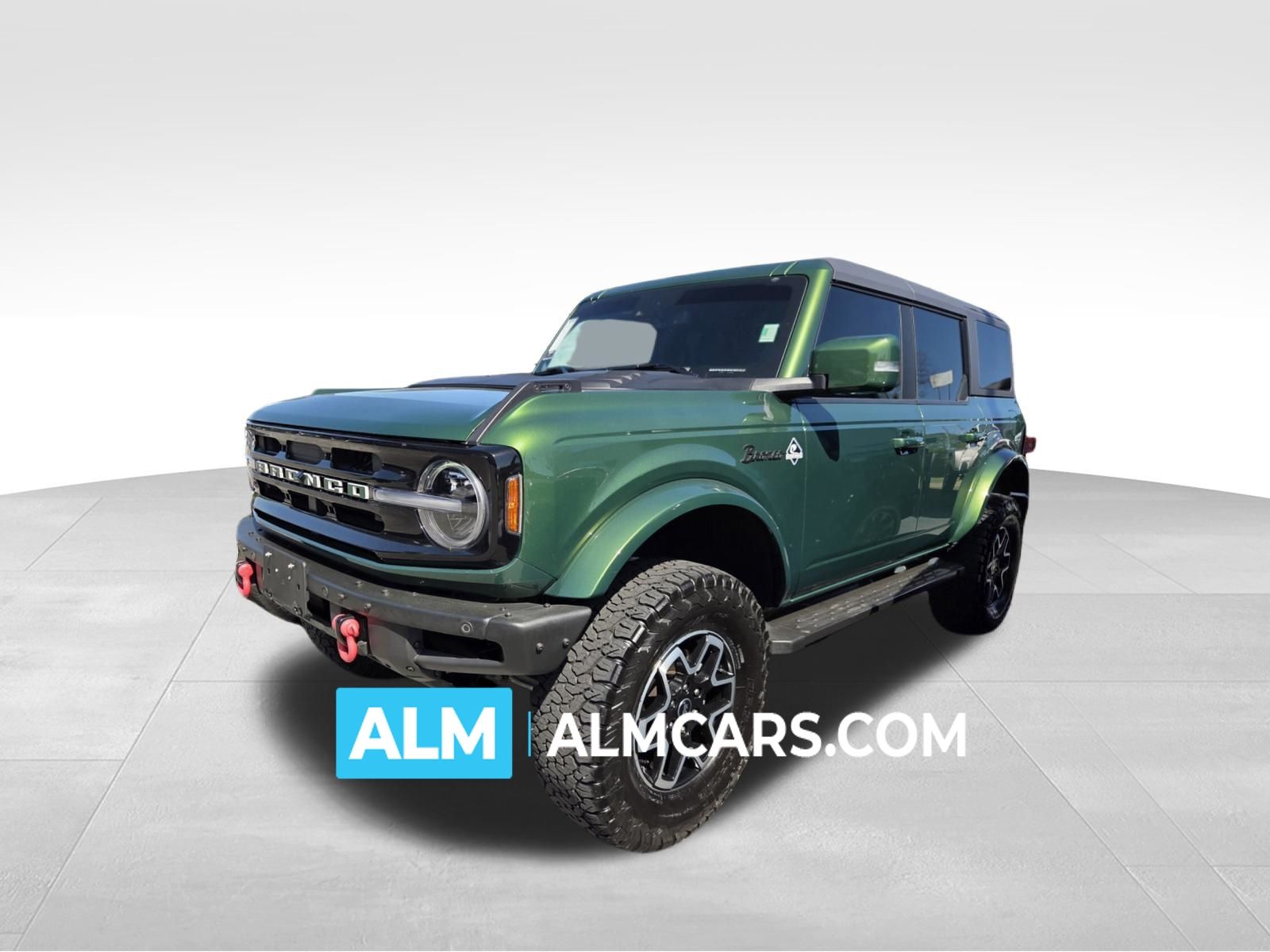 Eruption Green Metallic 2023 Ford Bronco Outer Banks Advanced 4-Door 4WD SUV / Crossover Four-Wheel Drive Automatic