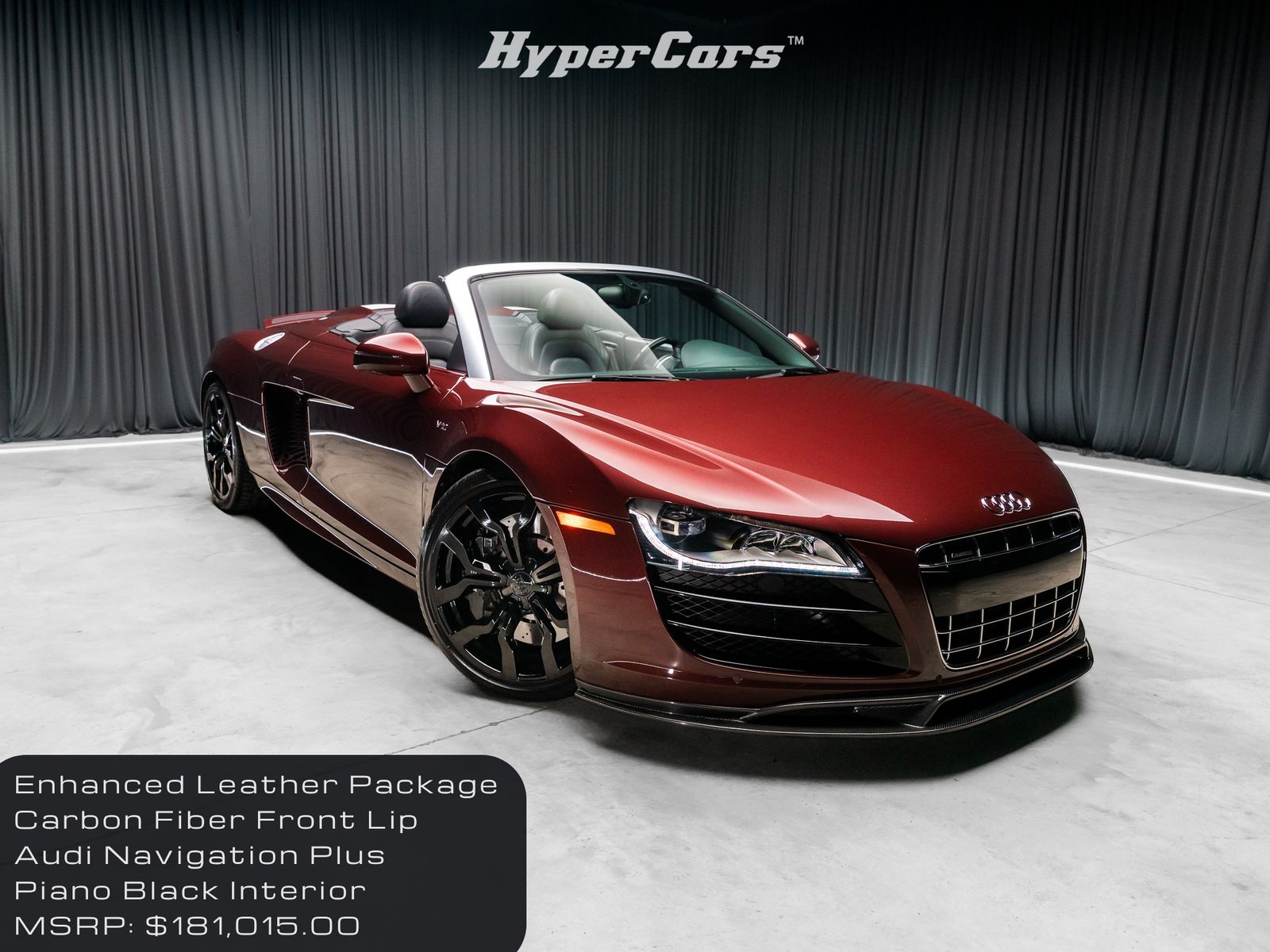 2011 Audi R8 5.2 quattro Spyder AWD