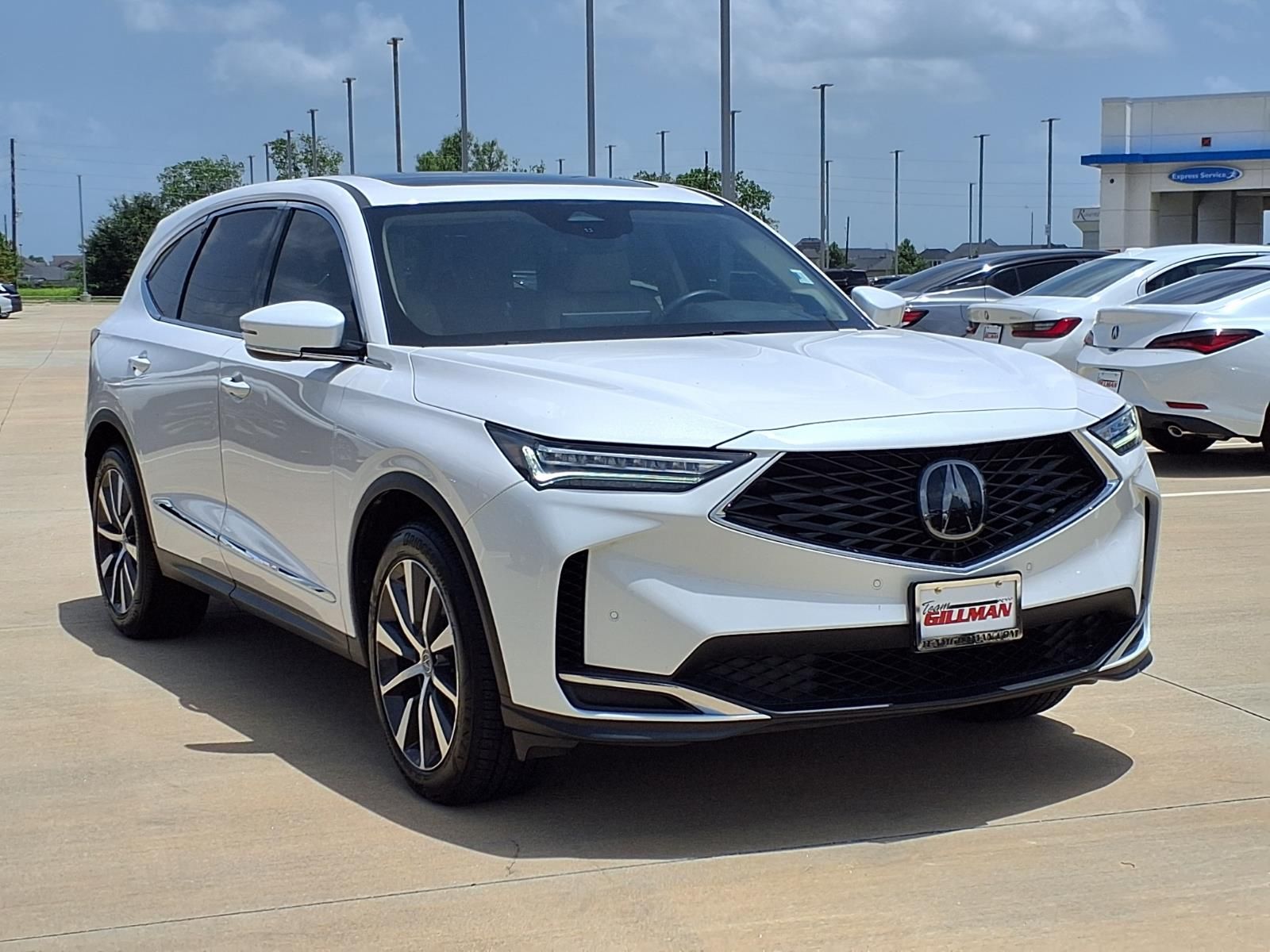 Platinum White Pearl 2025 Acura MDX SUV / Crossover Front-Wheel Drive Automatic