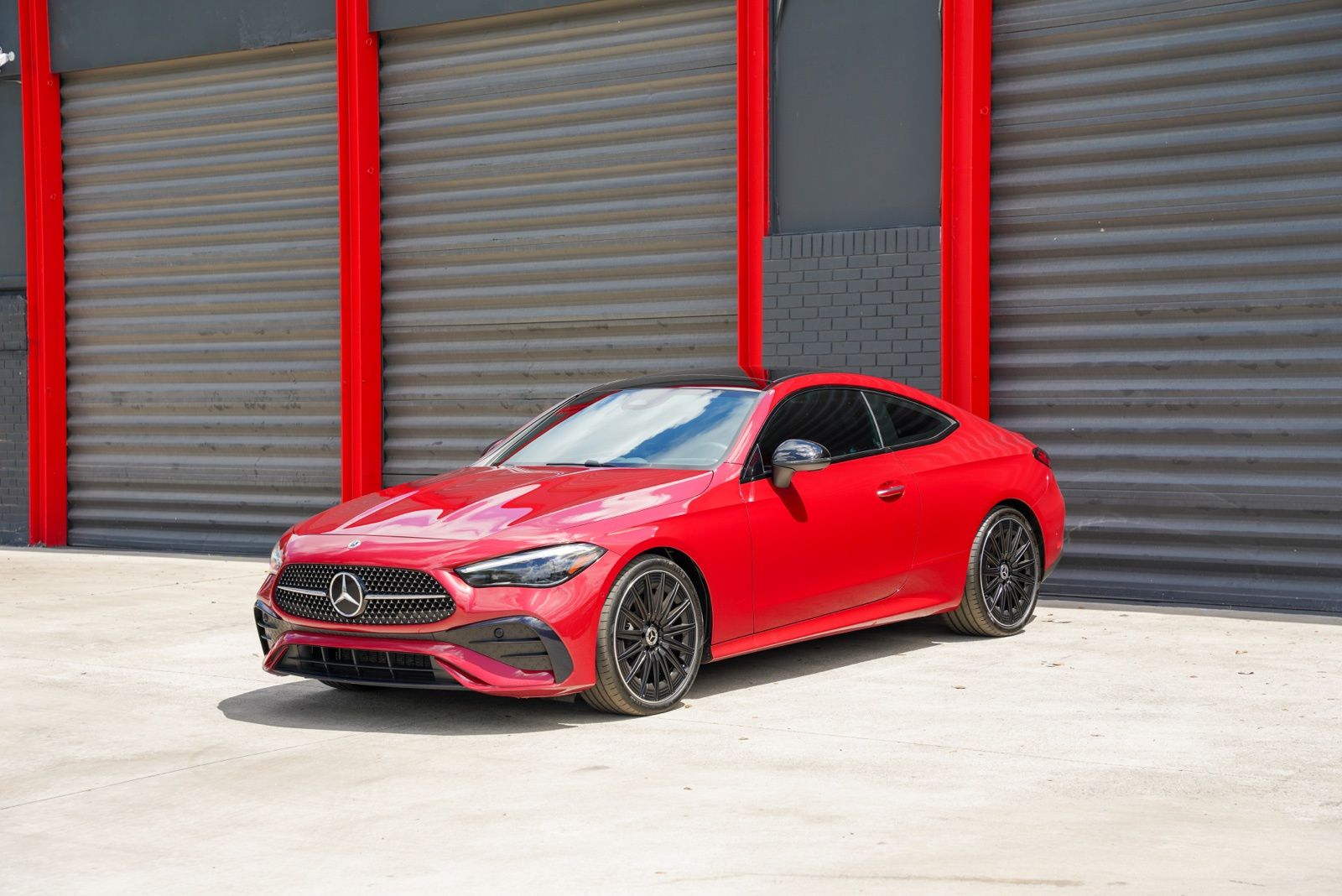 Red 2024 Mercedes-Benz CLE 300 4MATIC Coupe All-Wheel Drive 9-Speed Automatic