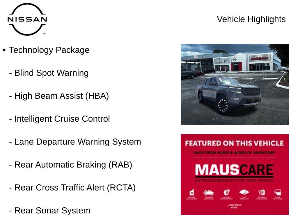 Used 2023 Nissan Frontier PRO-X 4D Crew Cab