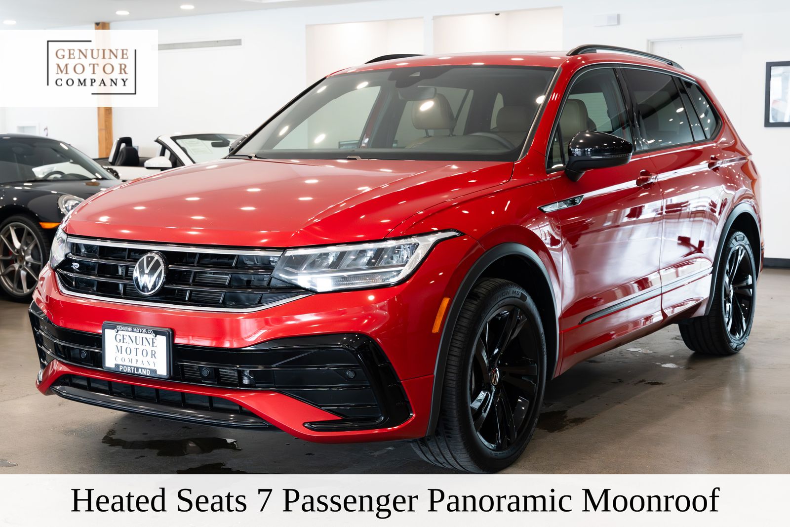 Kings Red Metallic 2024 Volkswagen Tiguan SE R-Line Black FWD SUV / Crossover Front-Wheel Drive 8-Speed Automatic