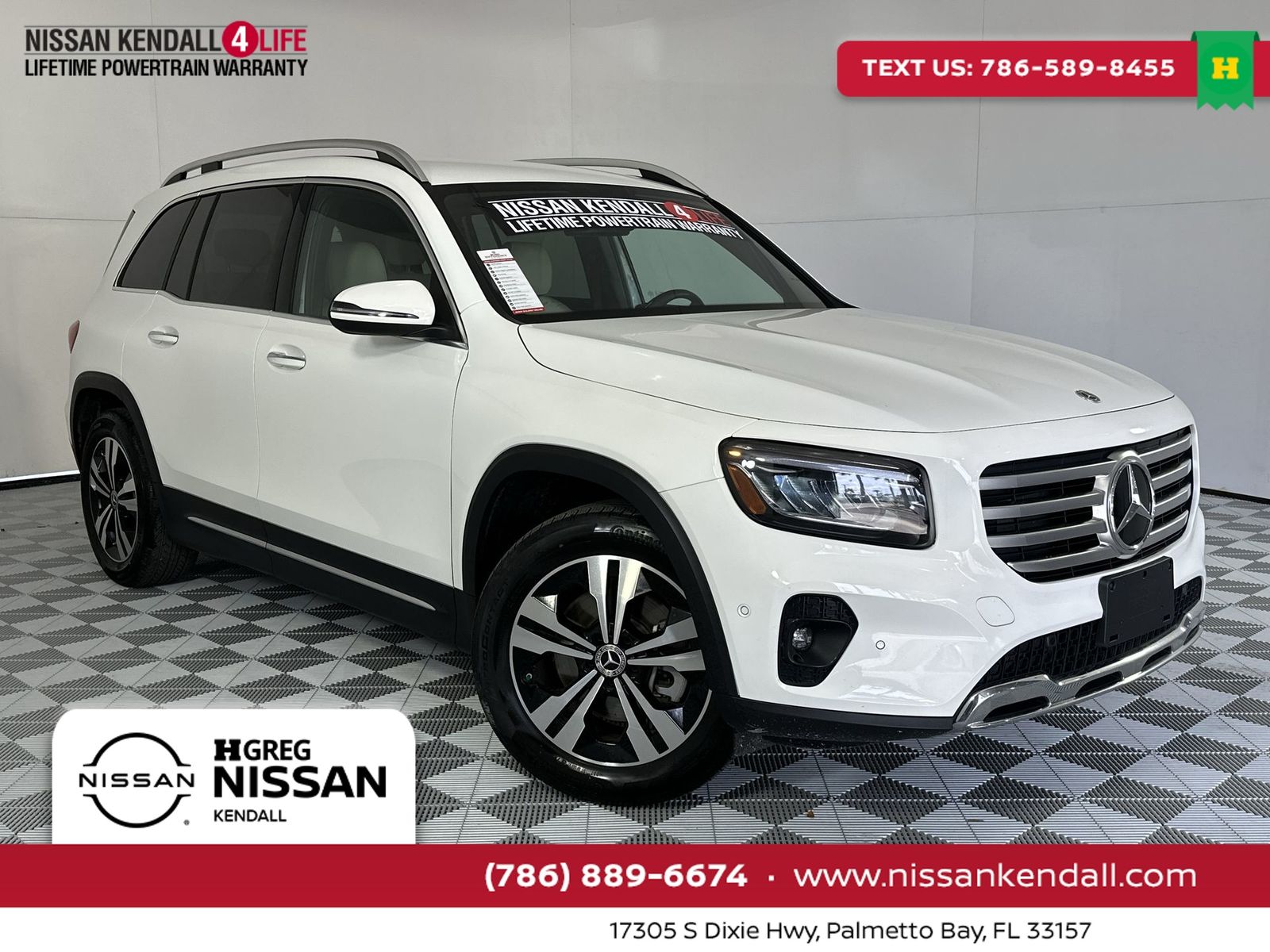 Polar White 2025 Mercedes-Benz GLB 250 FWD SUV / Crossover Front-Wheel Drive 8-Speed Dual Clutch