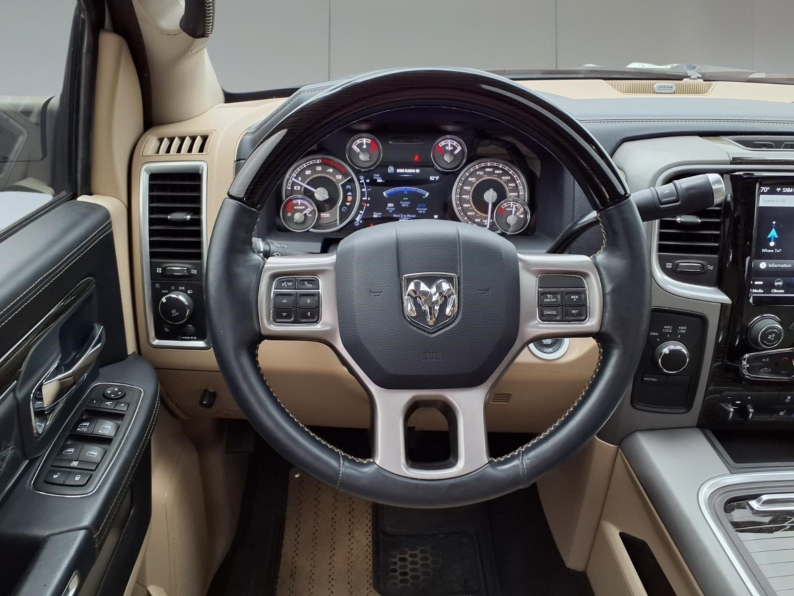 2018 Ram 2500 Laramie Longhorn White at Victoria Chrysler Dodge Jeep Ram