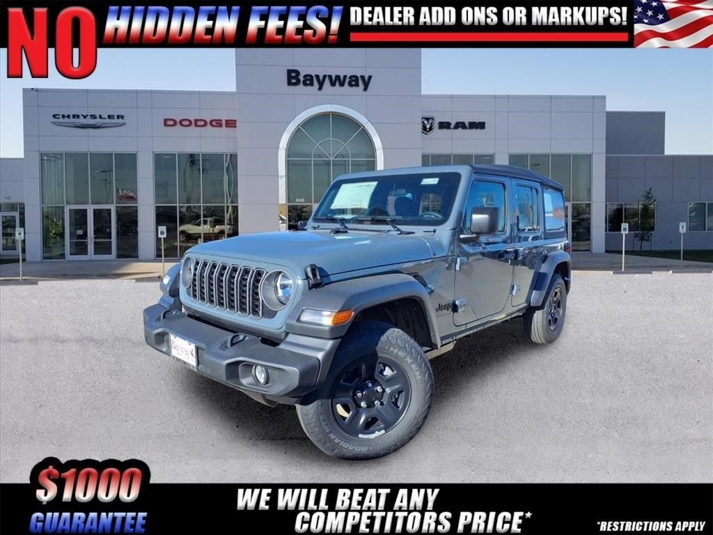 Anvil Clear Coat 2026 Jeep Wrangler SUV / Crossover Four-Wheel Drive 8-Speed Automatic