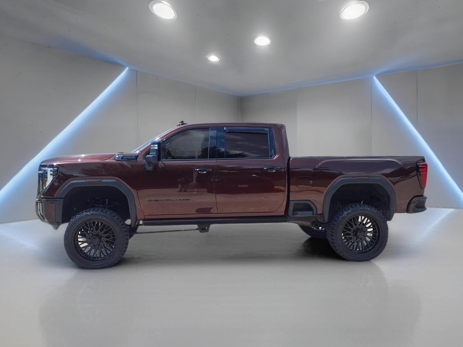2024 GMC Sierra 2500HD Denali Ultimate Red at South Houston Nissan
