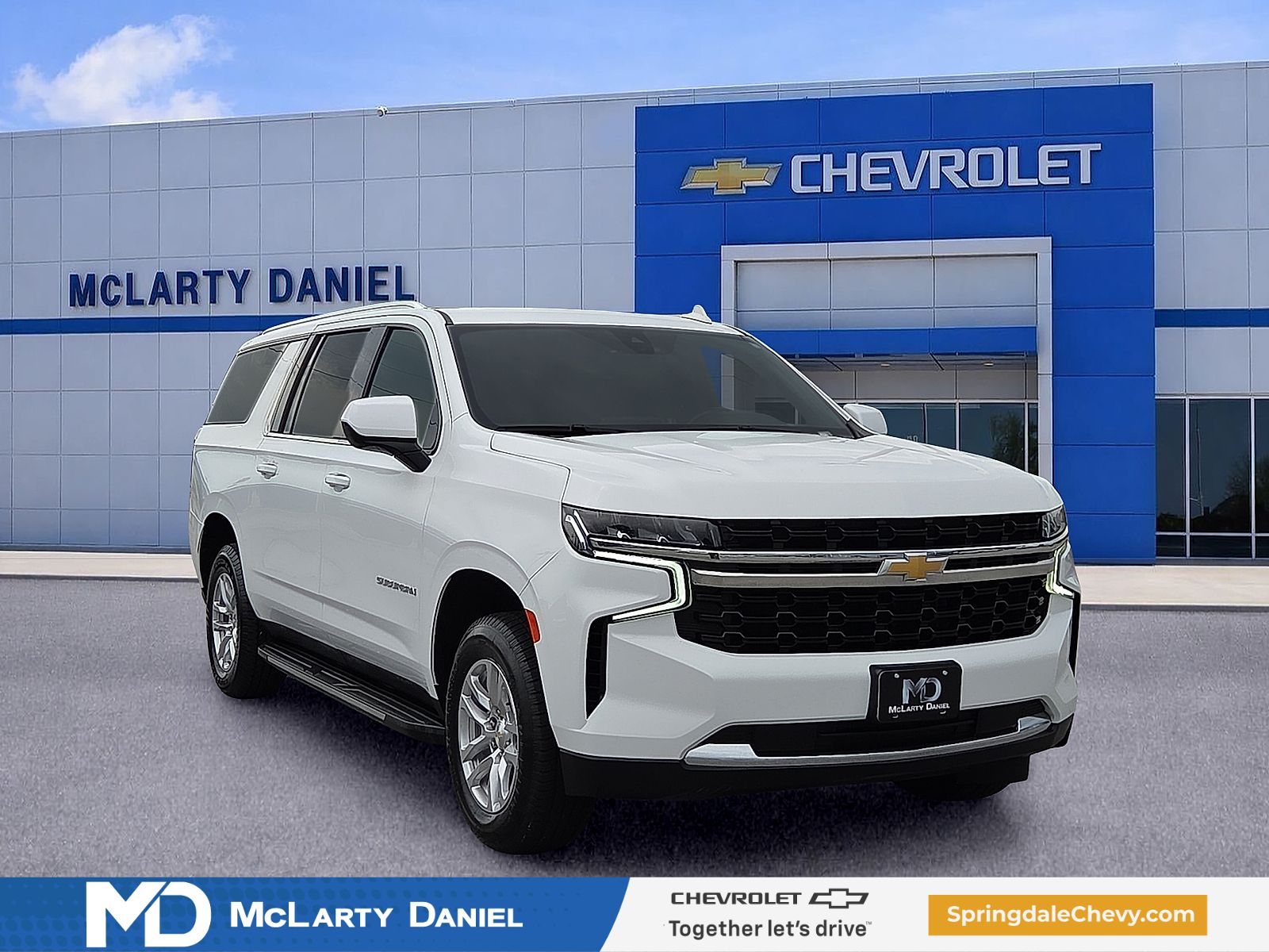 Summit White 2021 Chevrolet Suburban SUV / Crossover 4X2 