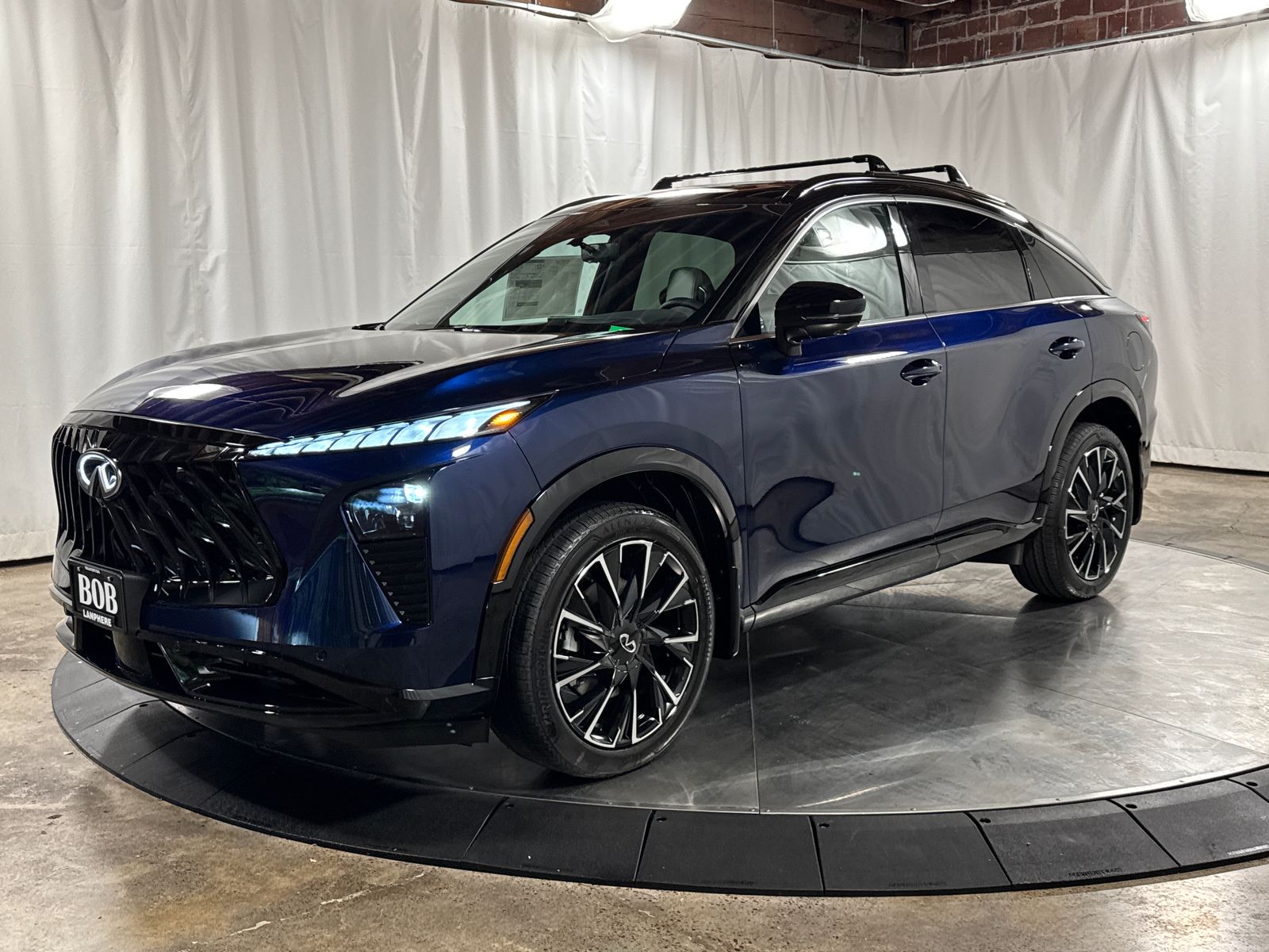 Grand Blue/Black Obsidian 2027 INFINITI QX65 SUV / Crossover All-Wheel Drive 9-Speed Automatic