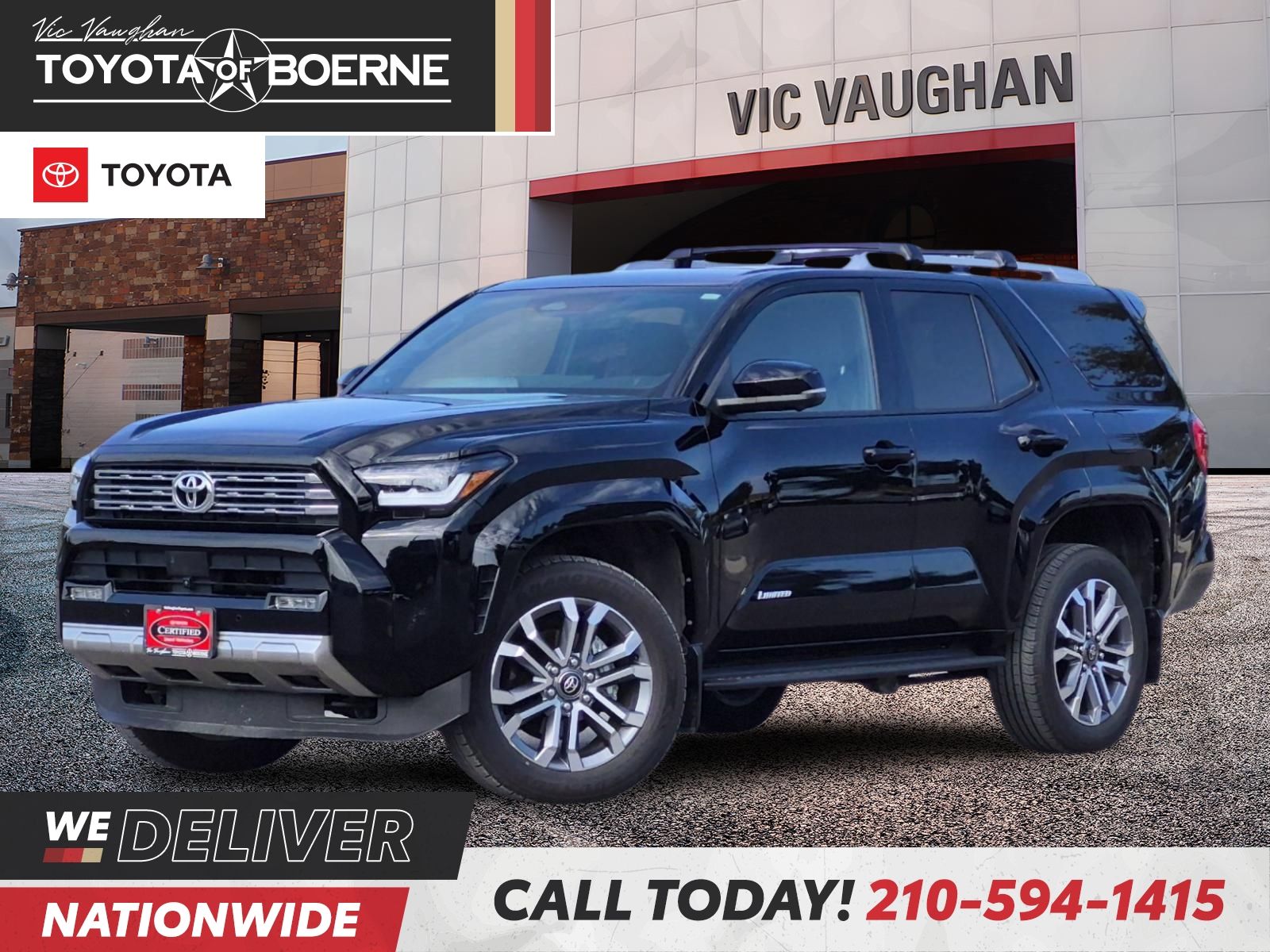 Black 2025 Toyota 4Runner SUV / Crossover All-Wheel Drive 8-Speed Automatic