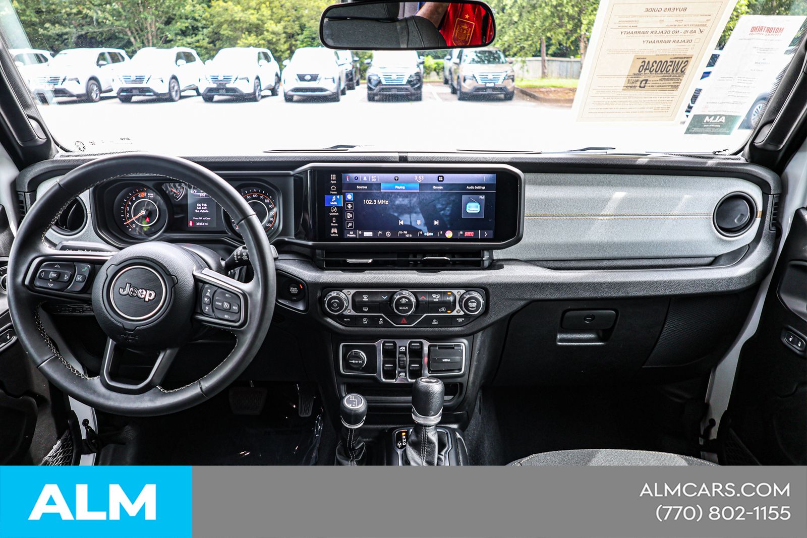 Used 2025 White Jeep Sport S image 23