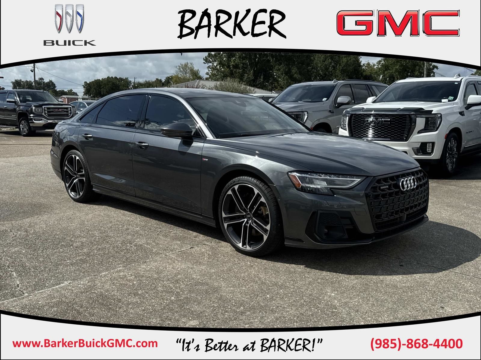 Gray 2026 Audi A8 Sedan All-Wheel Drive 8-Speed Automatic