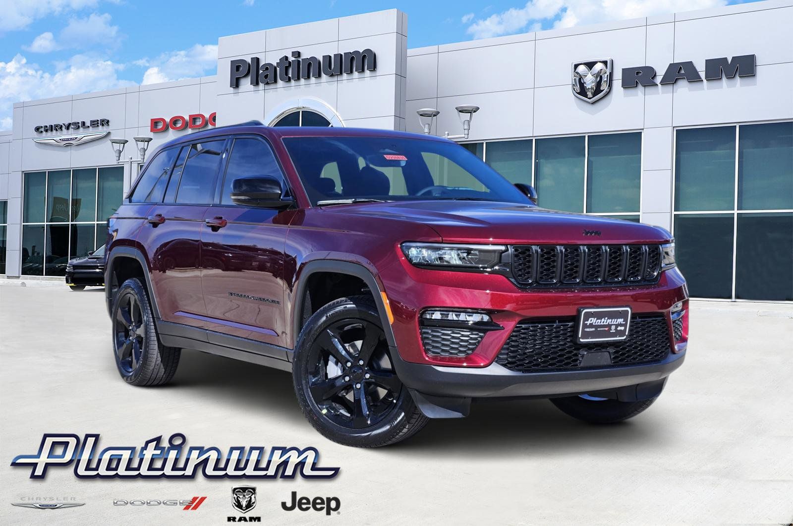 Velvet Red Pearlcoat 2025 Jeep Grand Cherokee Limited 4WD SUV / Crossover Four-Wheel Drive 8-Speed Automatic