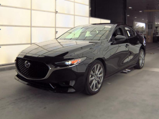 Jet Black Mica 2025 Mazda MAZDA3 Sedan Front-Wheel Drive 6-Speed Automatic