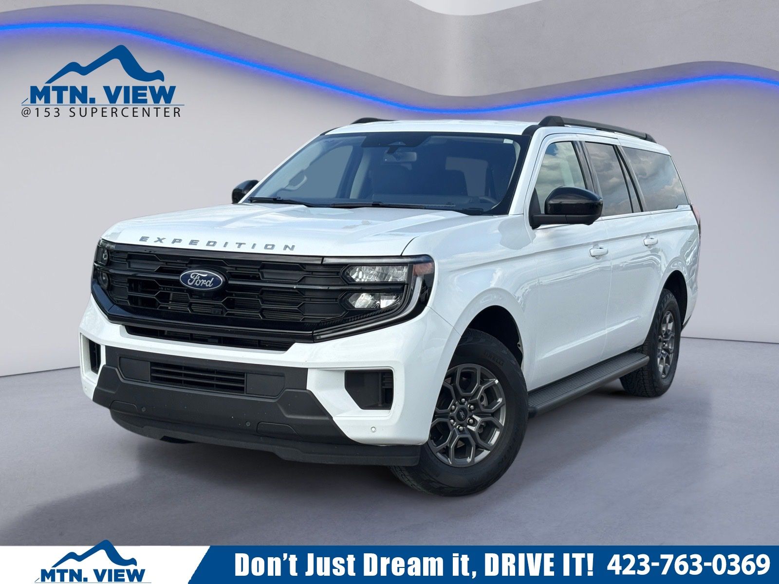 Oxford White 2025 Ford Expedition MAX Active RWD SUV / Crossover 4X2 Automatic