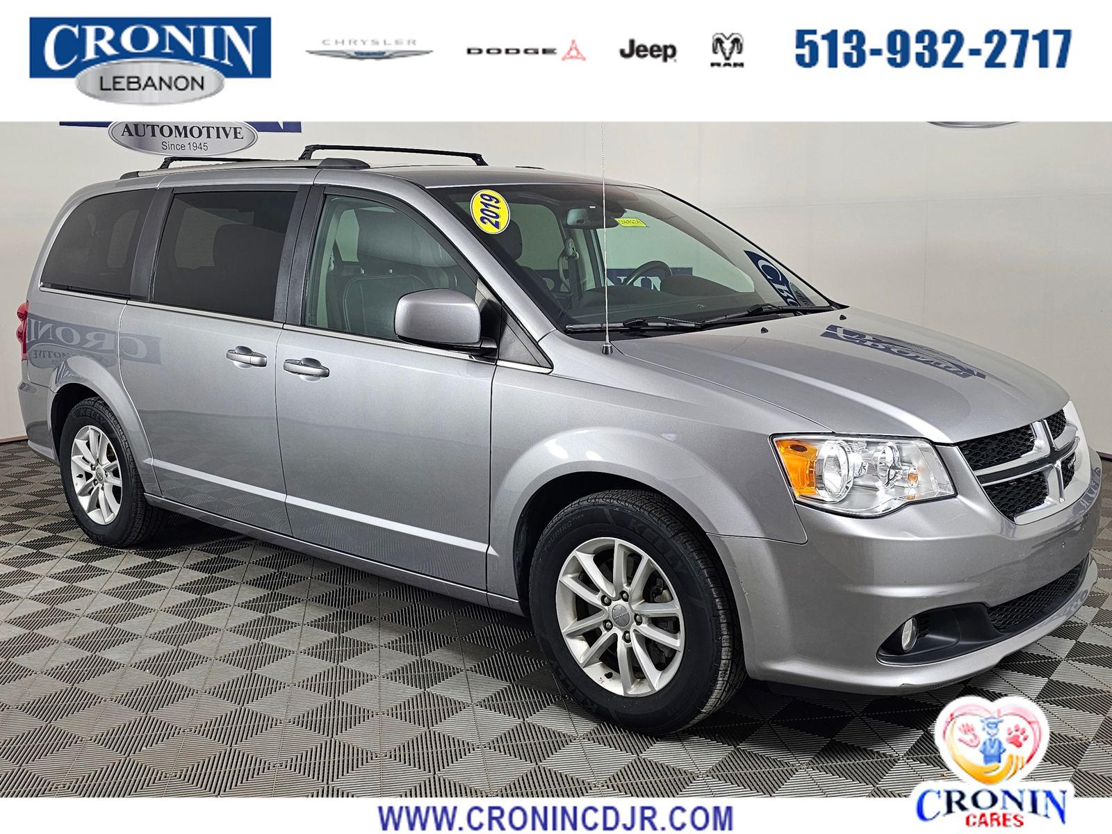 Billet Silver Metallic Clearcoat 2019 Dodge Grand Caravan Minivan Front-Wheel Drive 6-Speed Automatic