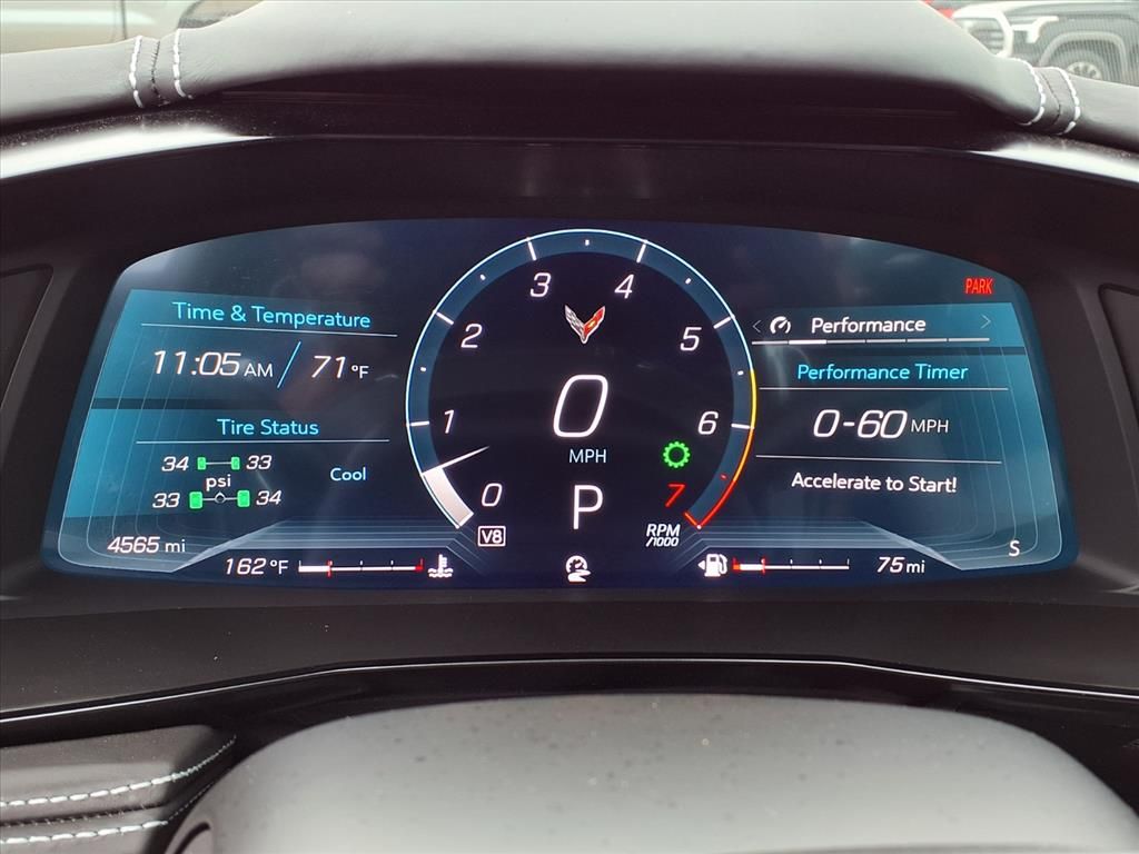 2024 Chevrolet Corvette Stingray Blue at Central Houston Nissan