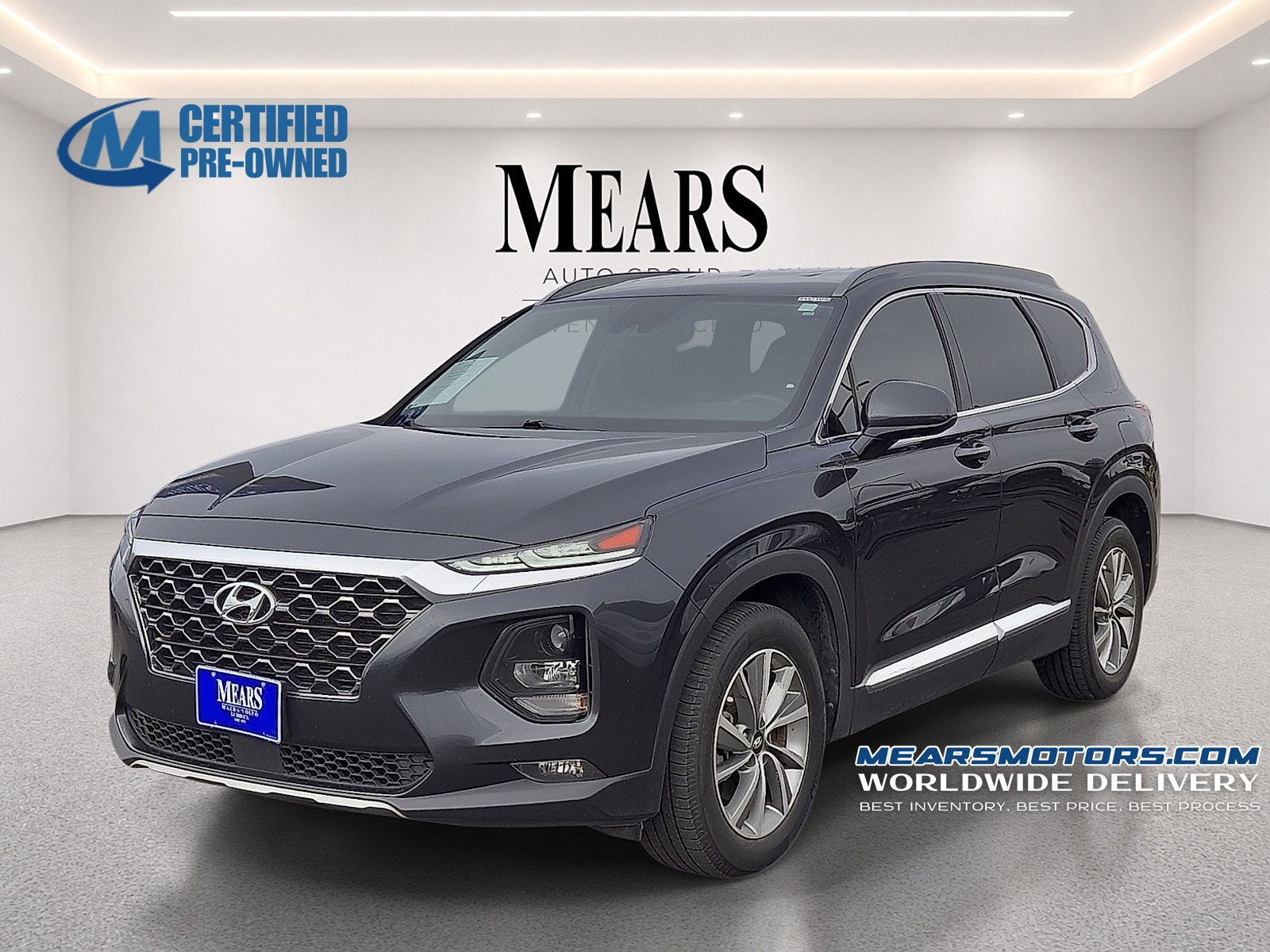 Portofino Gray 2020 Hyundai Santa Fe SUV / Crossover Front-Wheel Drive 8-Speed Automatic