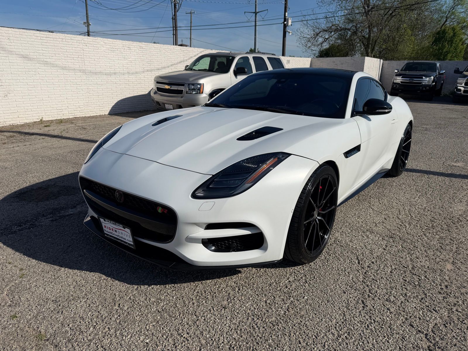 Fuji White 2018 Jaguar F-TYPE R Coupe AWD Coupe All-Wheel Drive 8-Speed Automatic