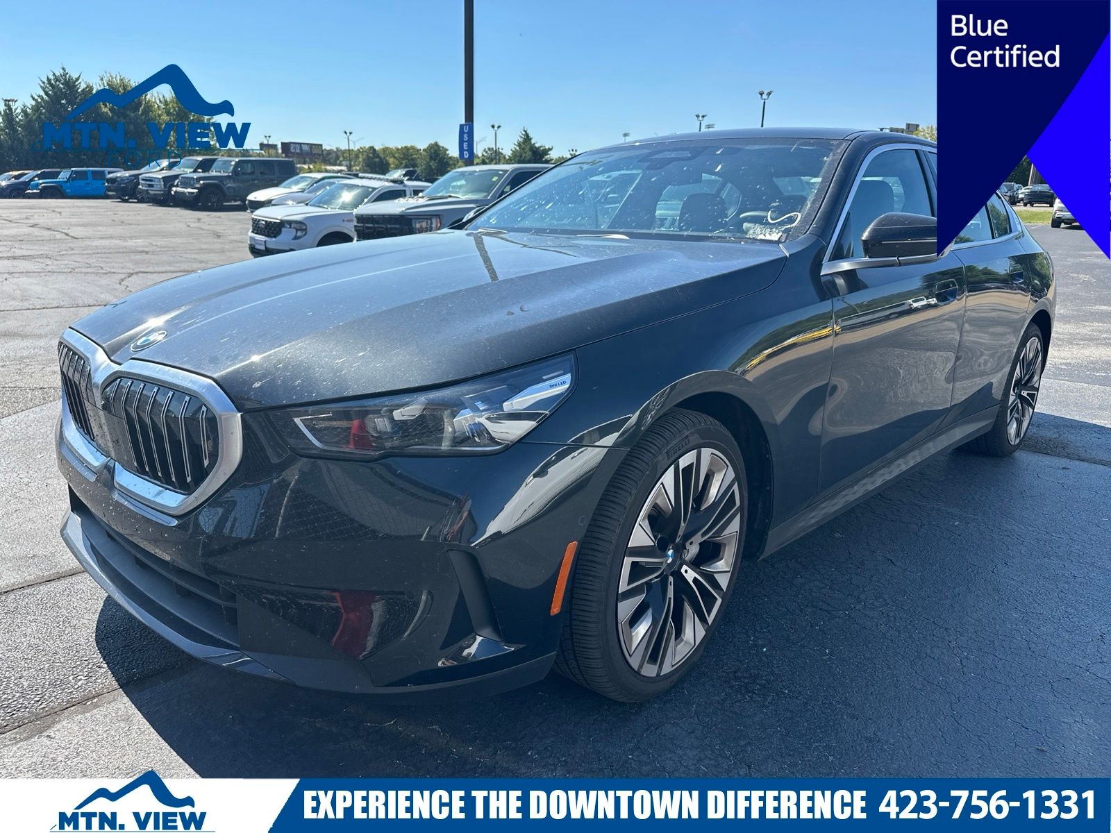 Black Sapphire Metallic 2026 BMW 5 Series Sedan All-Wheel Drive 8-Speed Automatic
