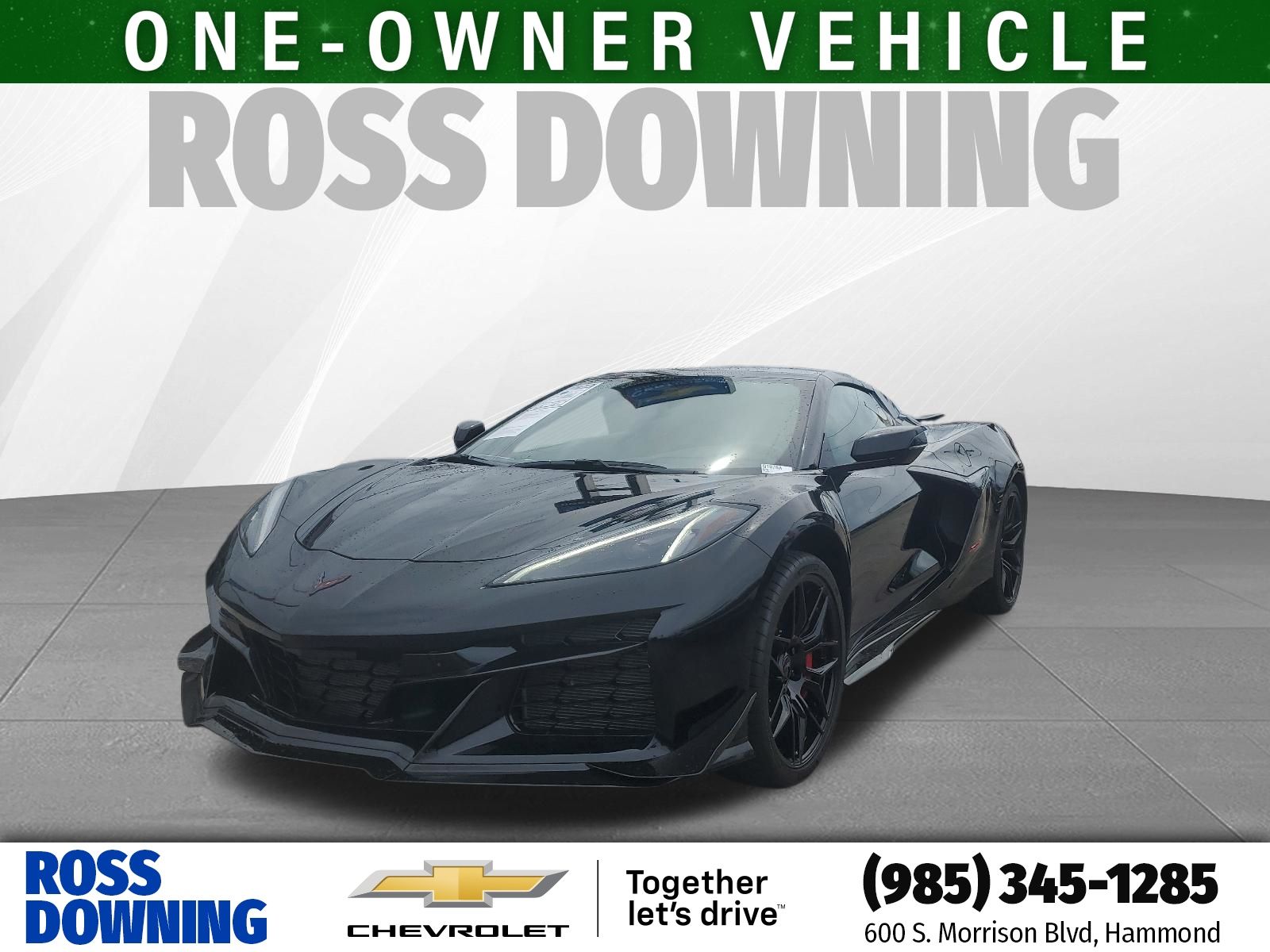 2025 Chevrolet Corvette Z06 3LZ Convertible RWD