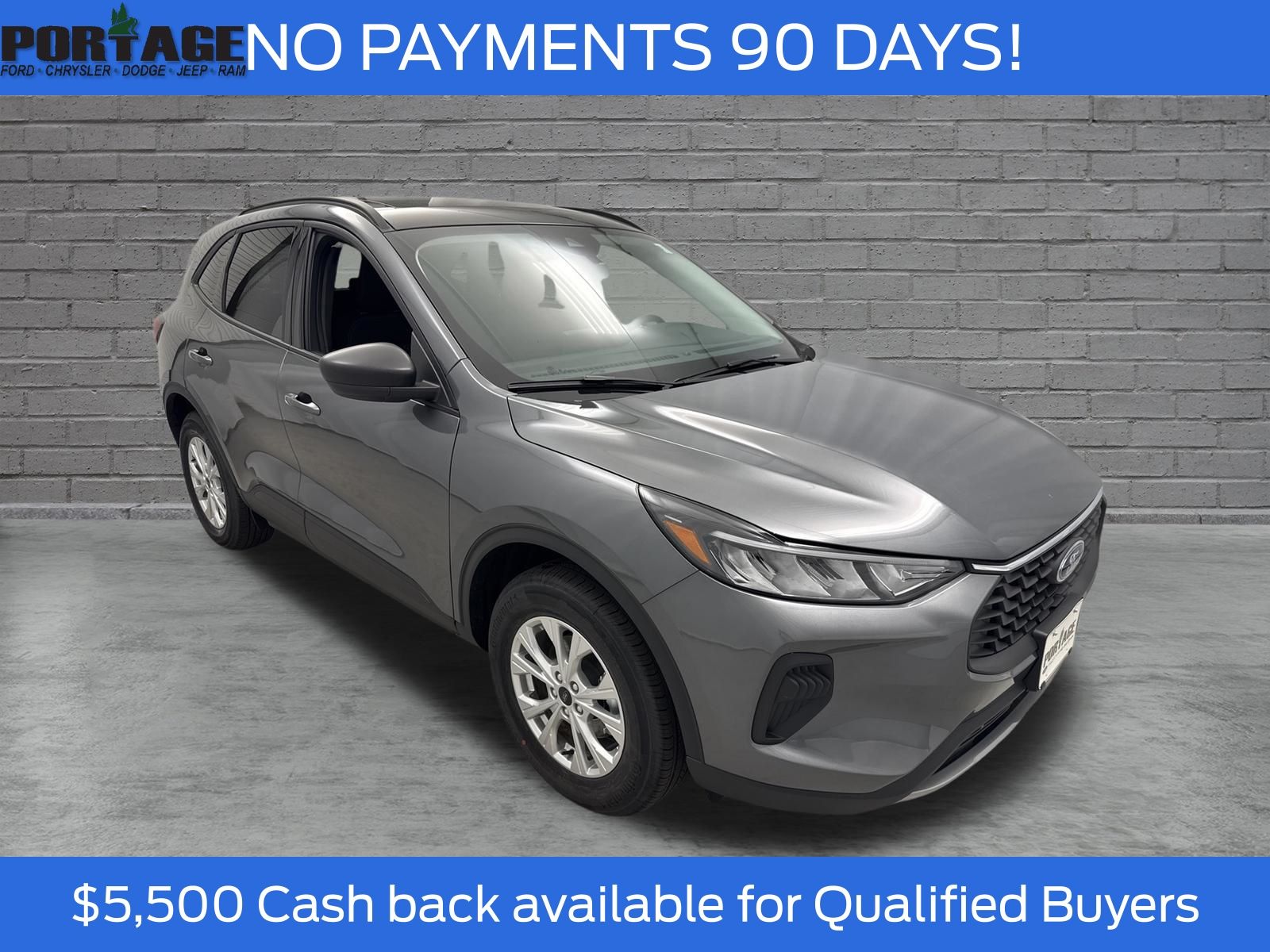 Gray Metallic 2026 Ford Escape SUV / Crossover All-Wheel Drive 8-Speed Automatic
